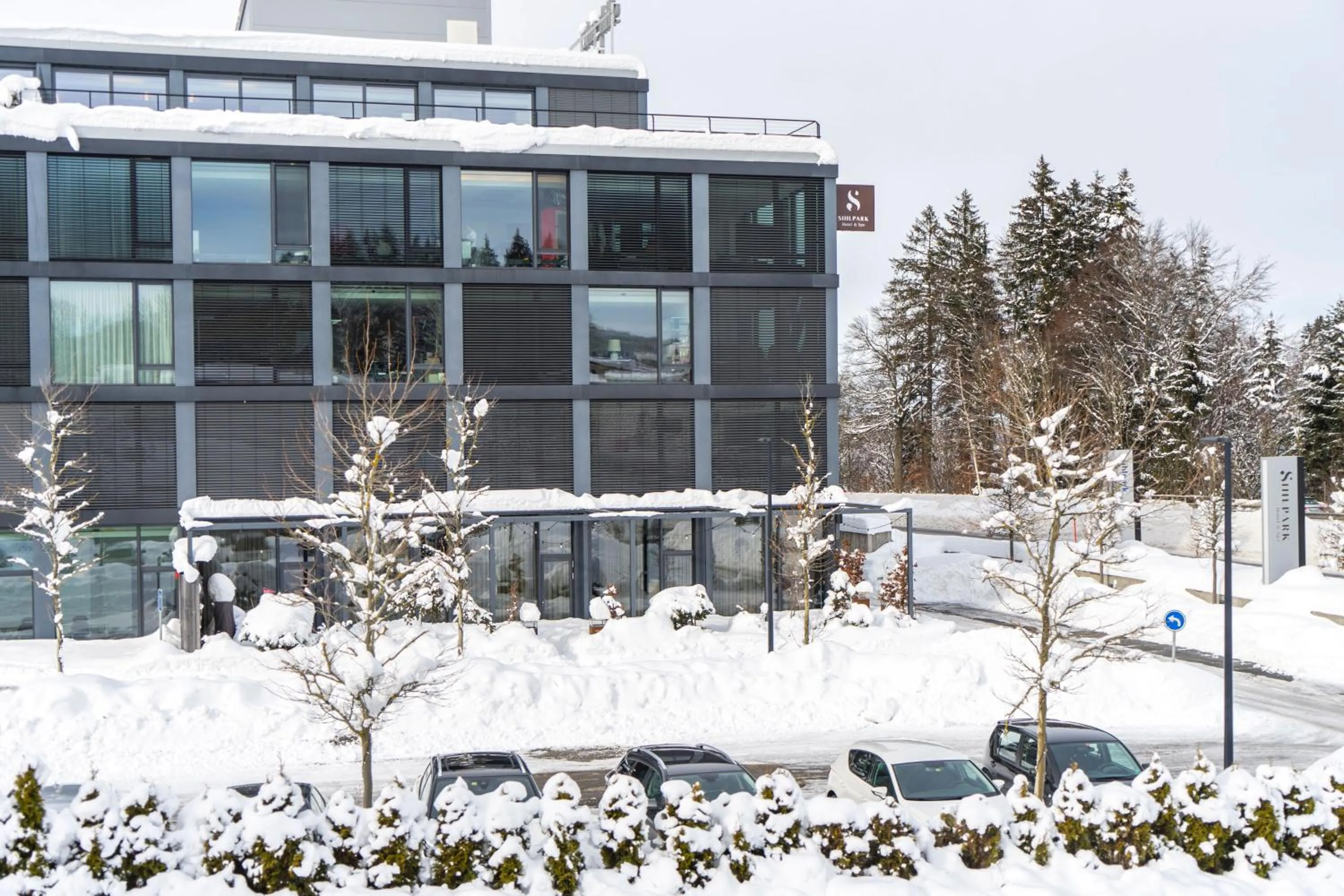 Facade/entrance in Tailormade Hotel SIHLPARK Schindellegi