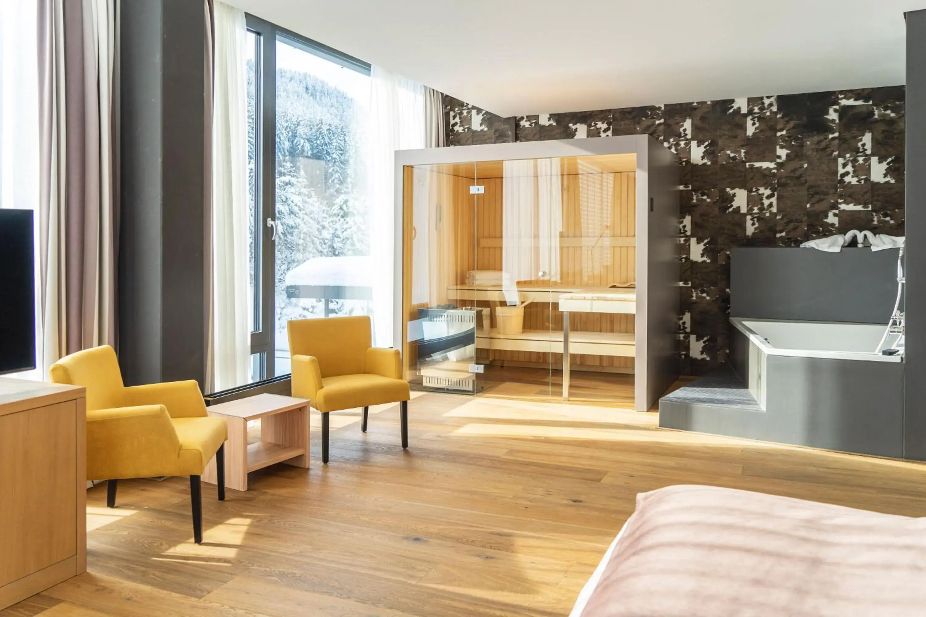 Deluxe Apartment with Sauna in Tailormade Hotel SIHLPARK Schindellegi Deluxe Apartment with Sauna in Tailormade Hotel SIHLPARK Schindellegi