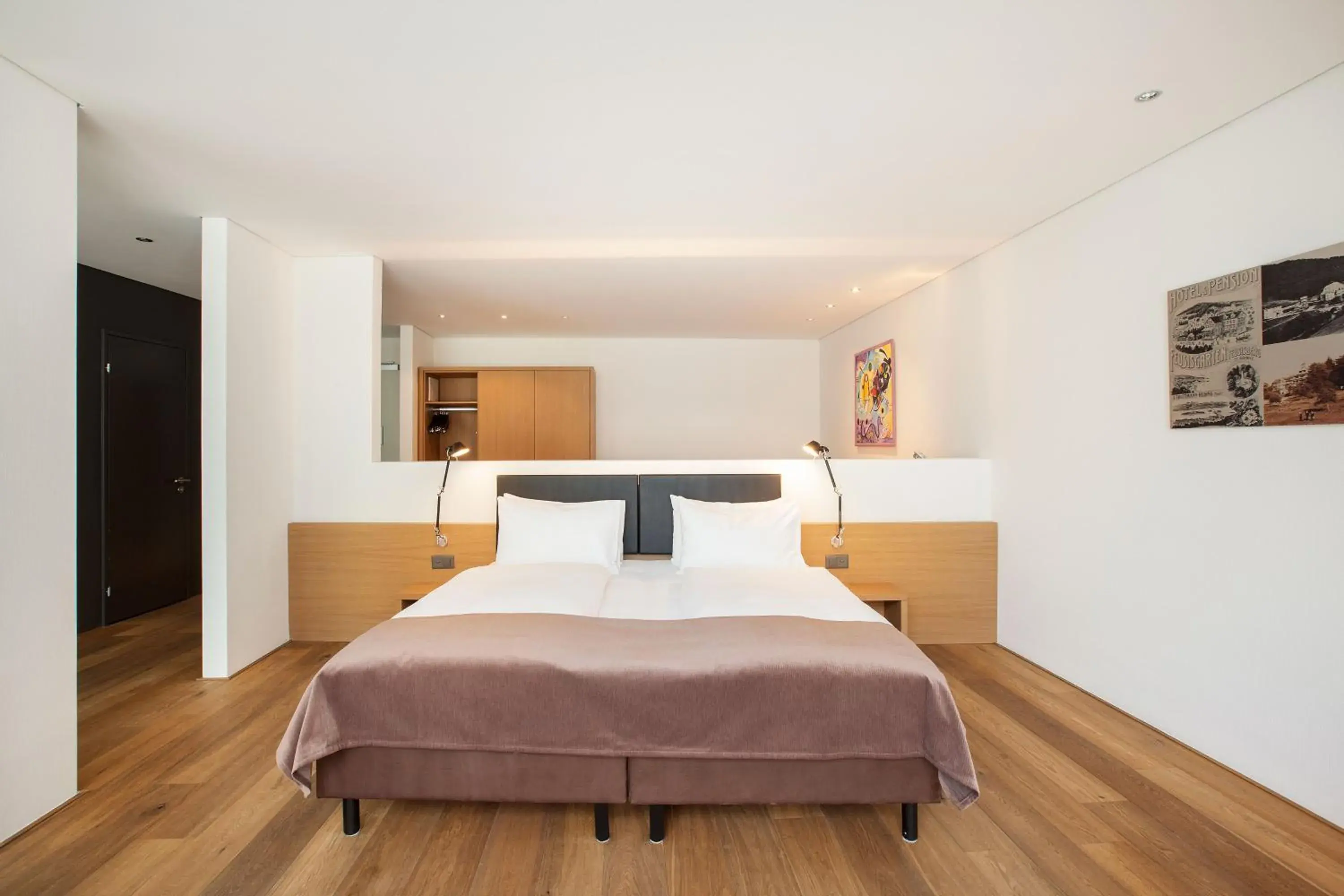 Bed in Tailormade Hotel SIHLPARK Schindellegi Bed in Tailormade Hotel SIHLPARK Schindellegi