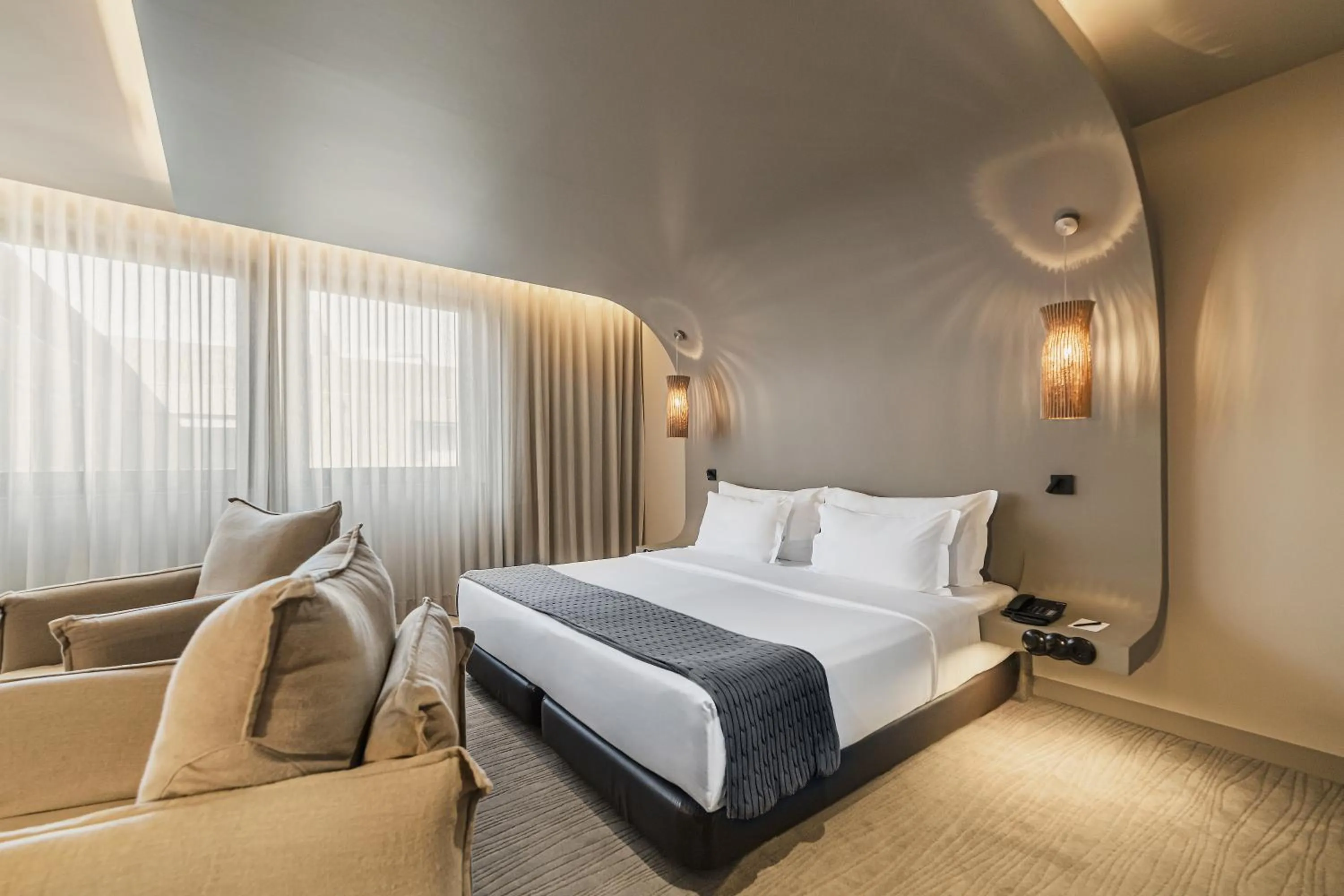 Bedroom, Bed in PortoBay Teatro