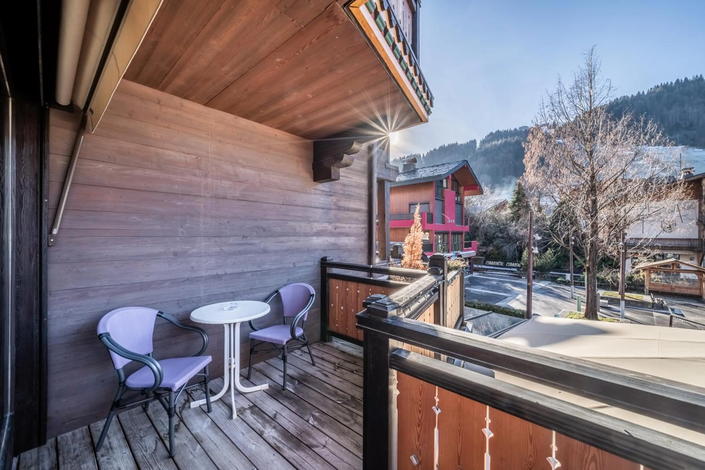 Balcony/Terrace in Hotel Le Samoyede