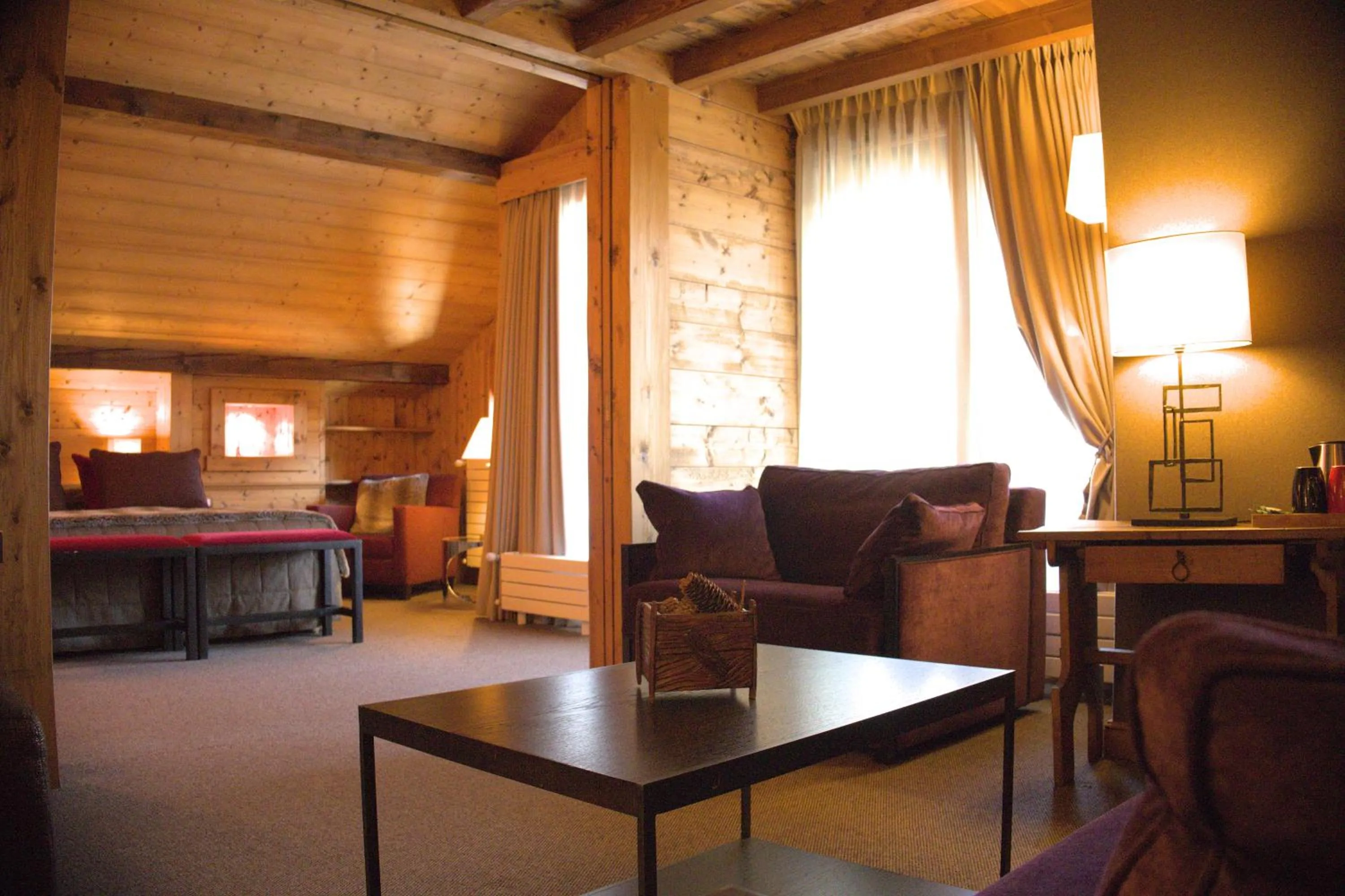 Living room in Hotel Le Samoyede