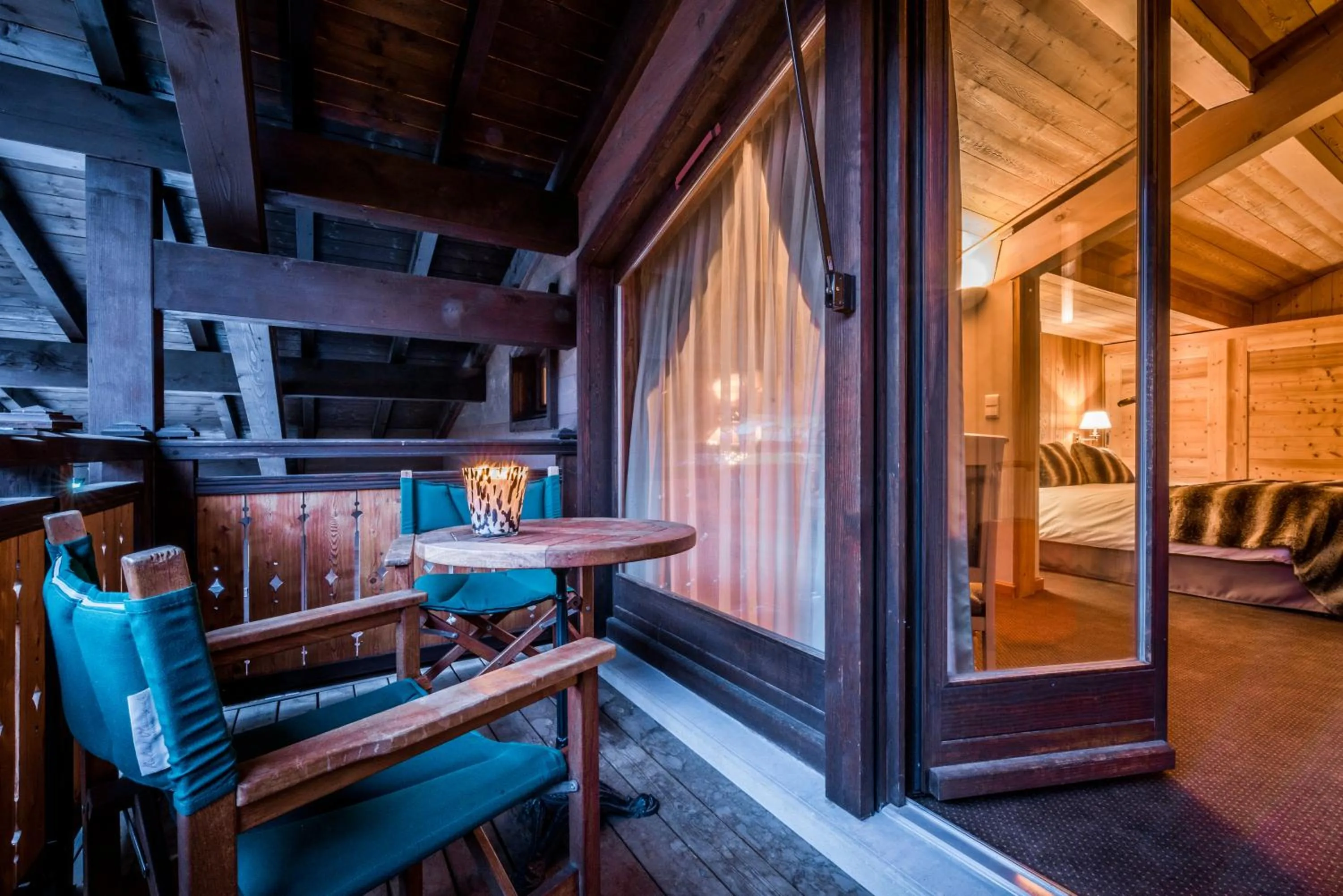 Balcony/Terrace in Hotel Le Samoyede