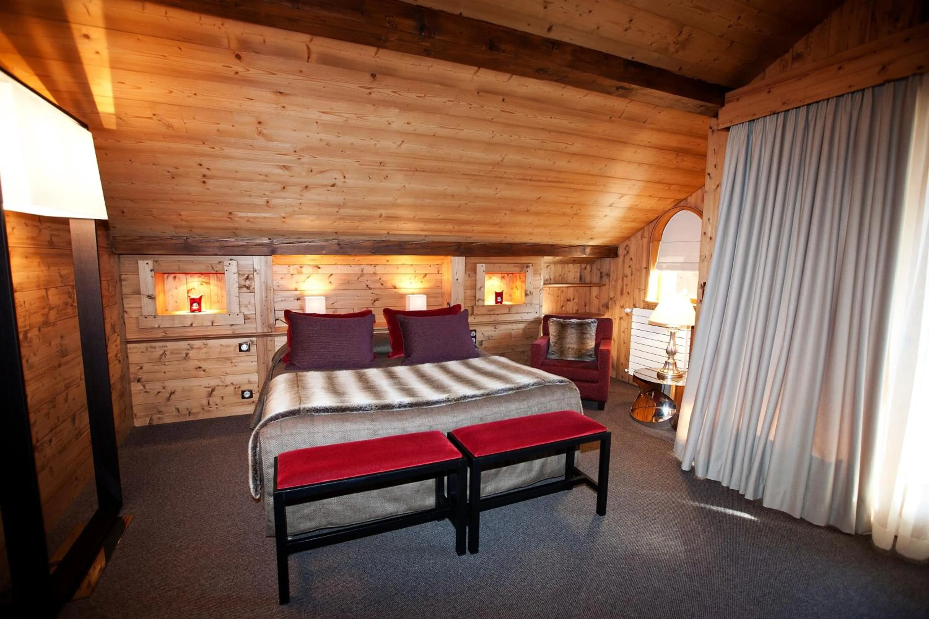 Bedroom, Bed in Hotel Le Samoyede