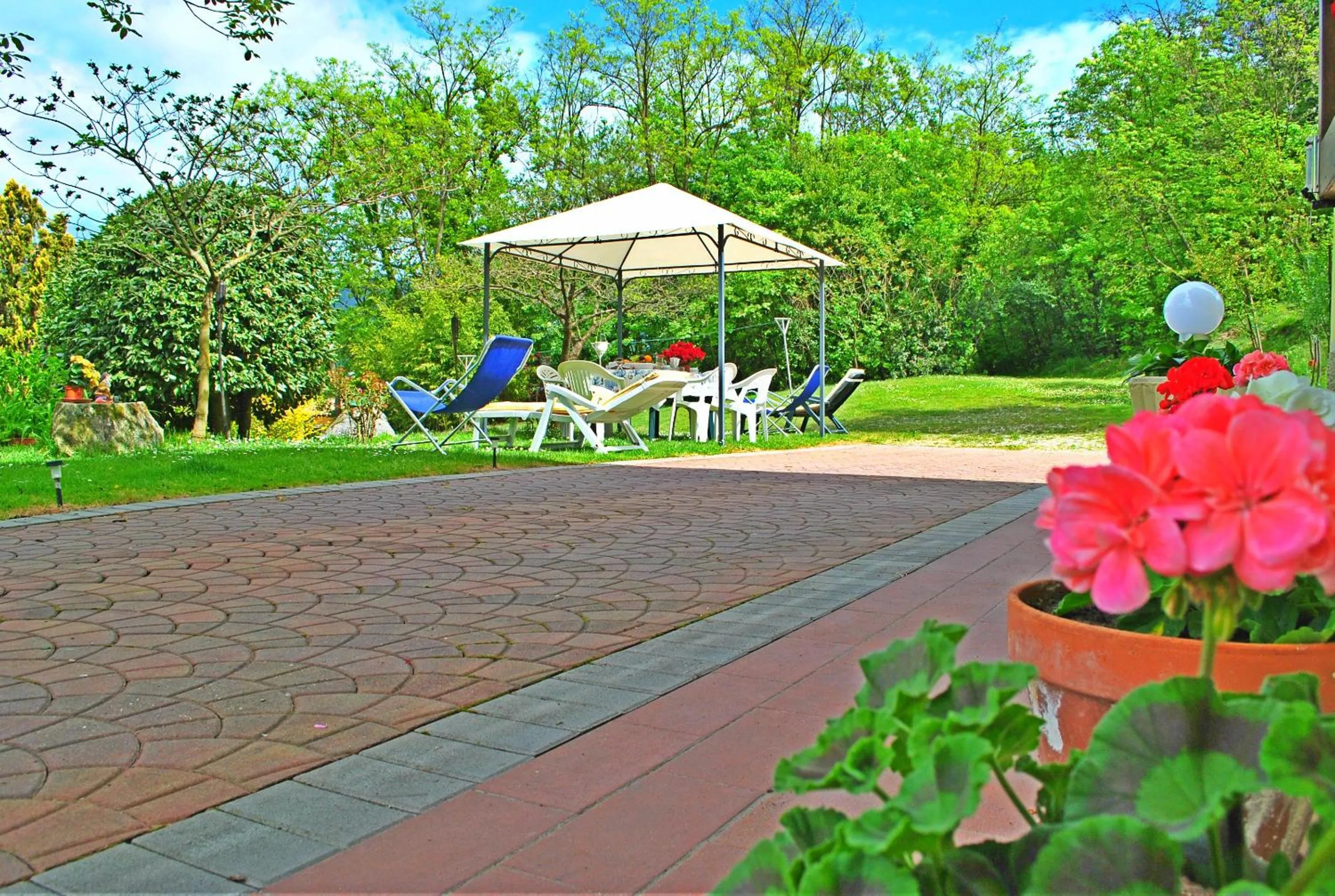 Garden in B&B Marienn