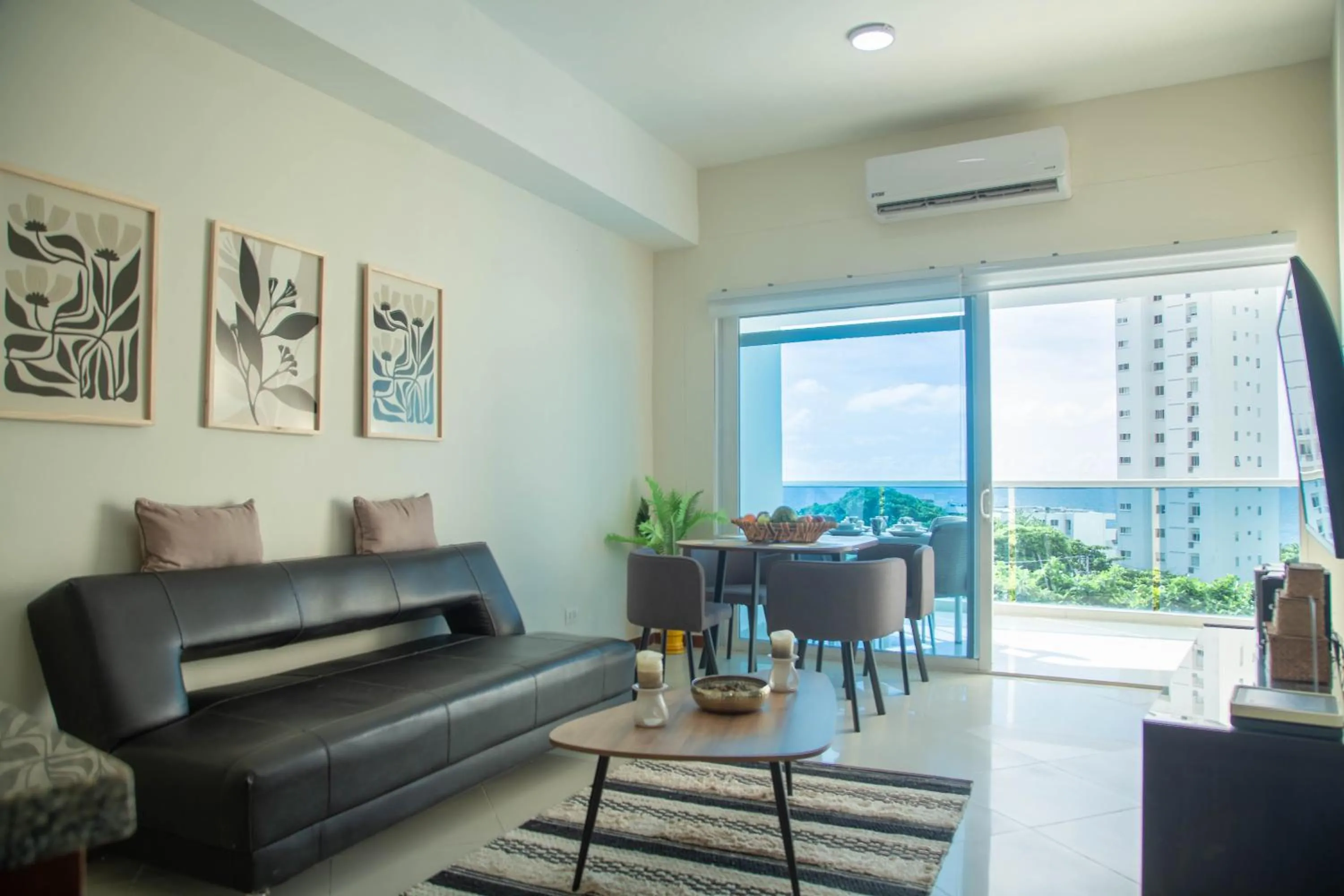 Balcony/Terrace in Apartamento Vista Mar 1707