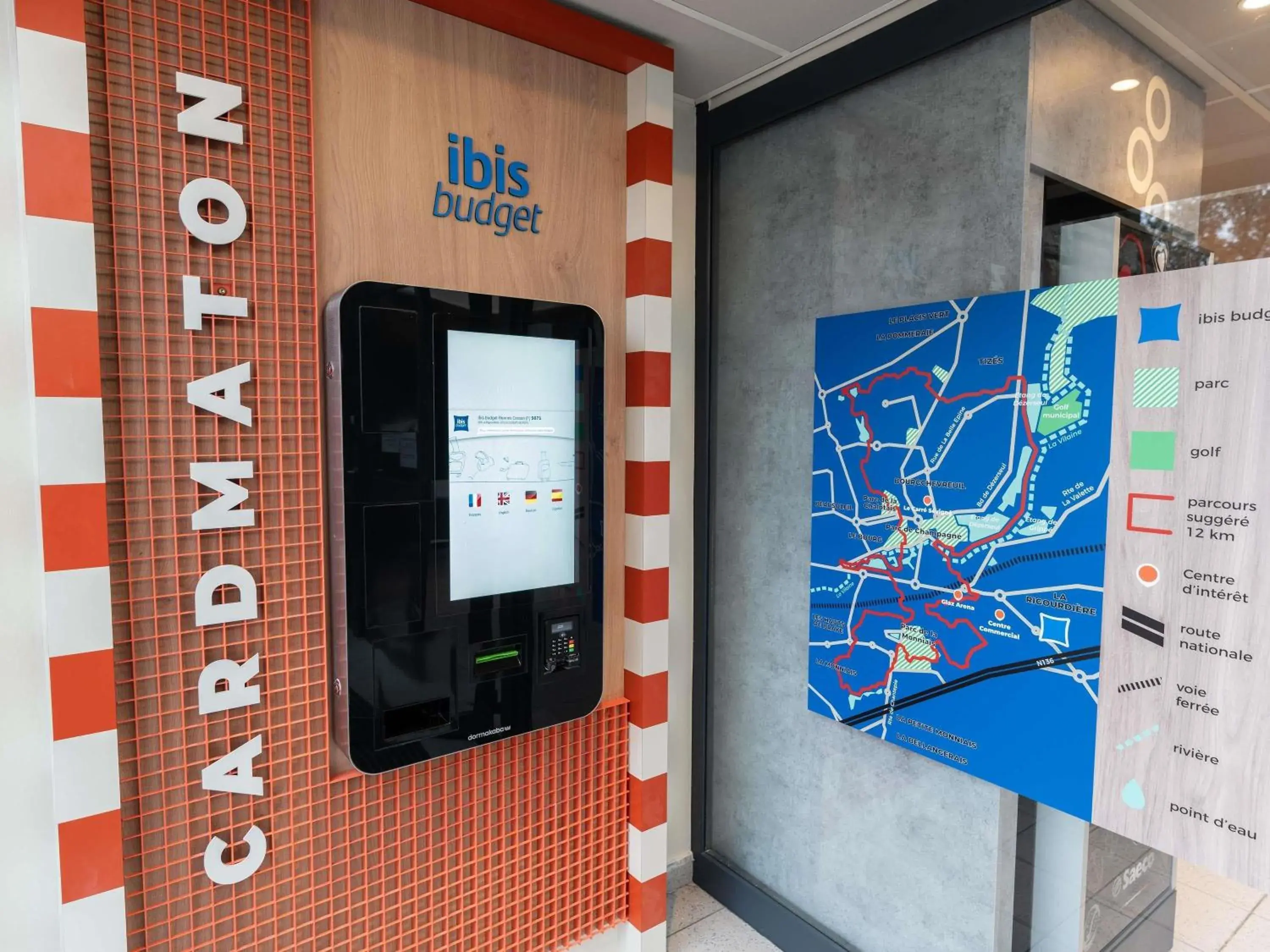 Property building in Hotel Ibis Budget Rennes Cesson Property building in Hotel Ibis Budget Rennes Cesson