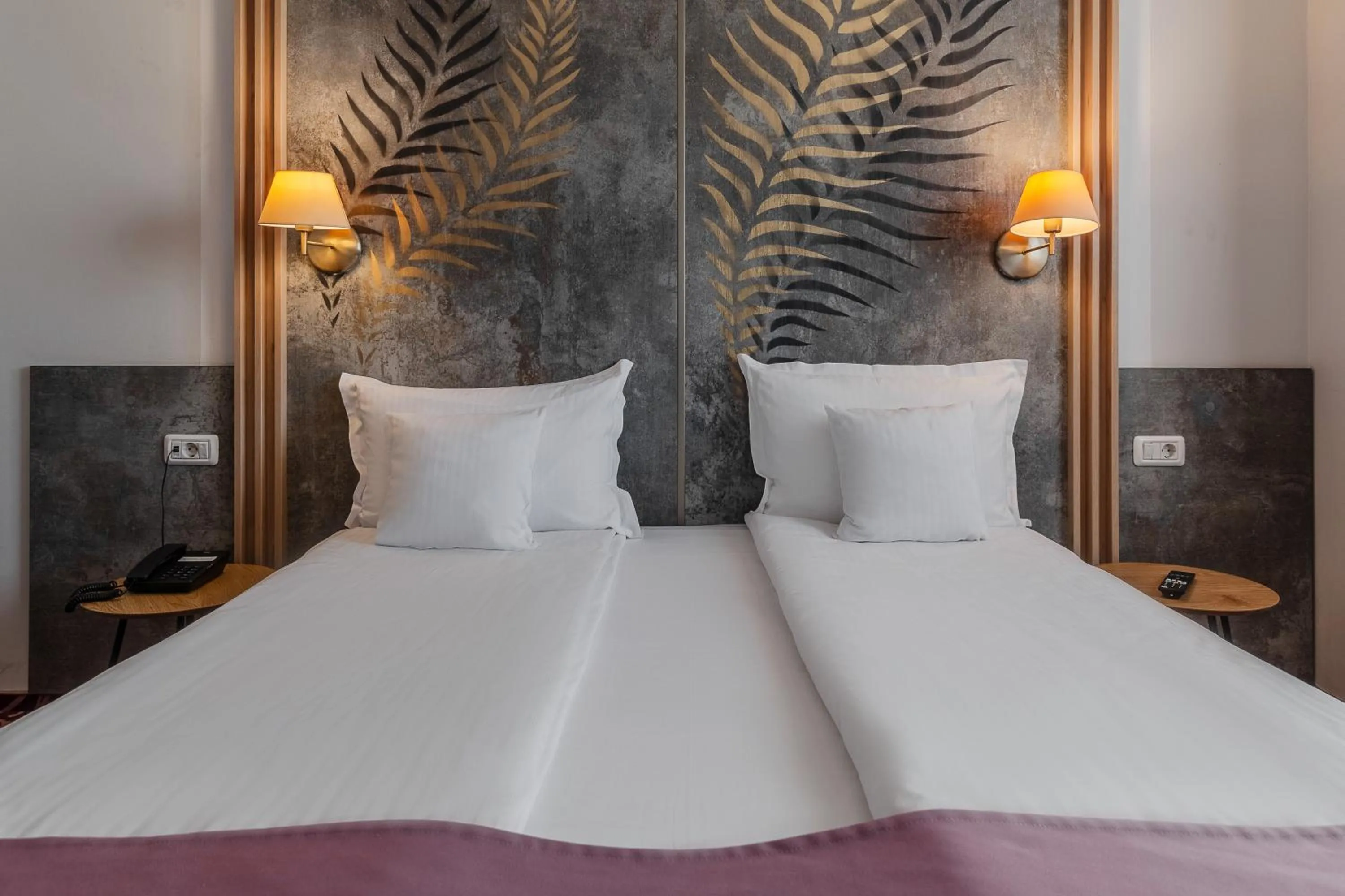 Bed in Hotel Nevis Wellness & SPA