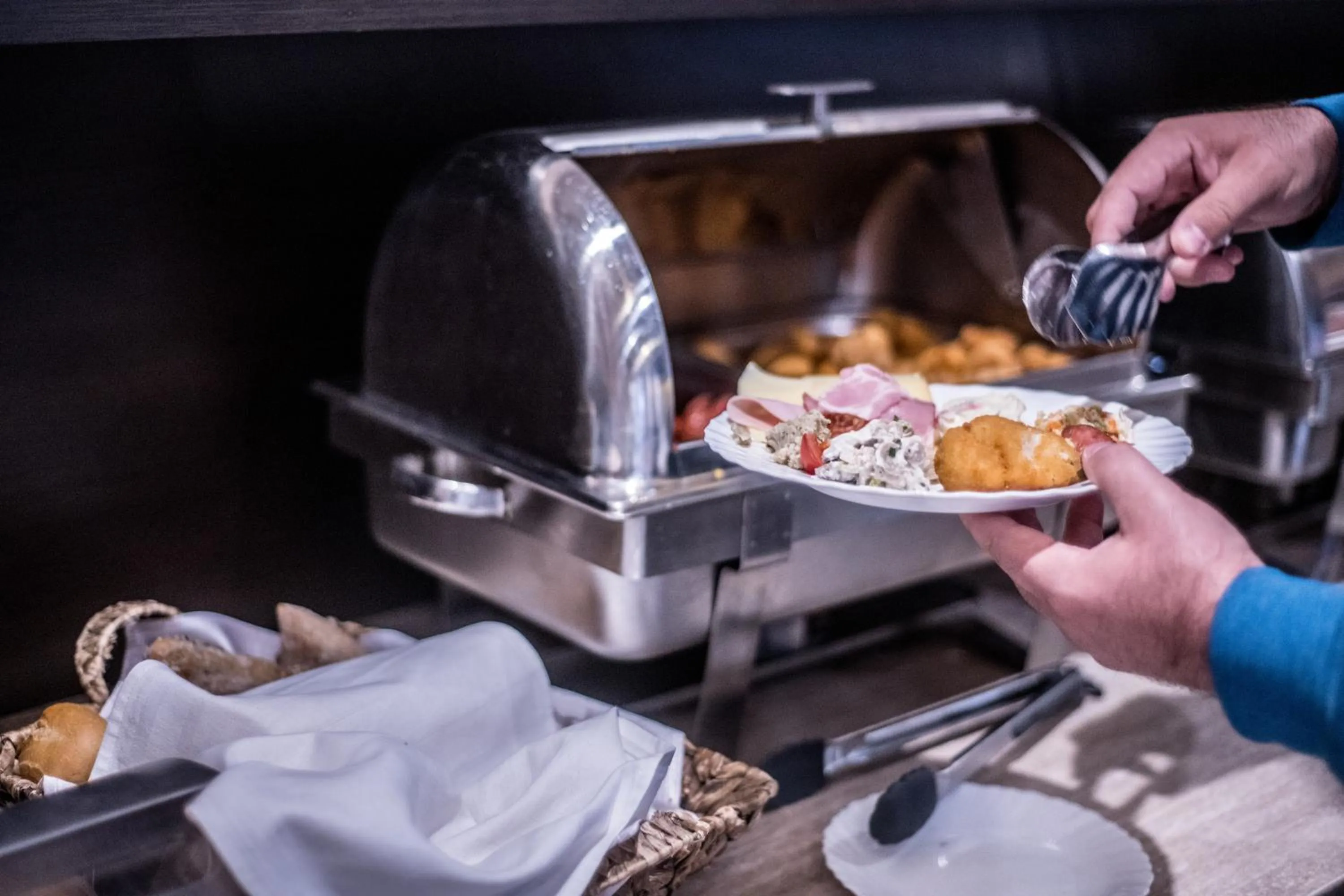 Buffet breakfast in Hotel Nevis Wellness & SPA