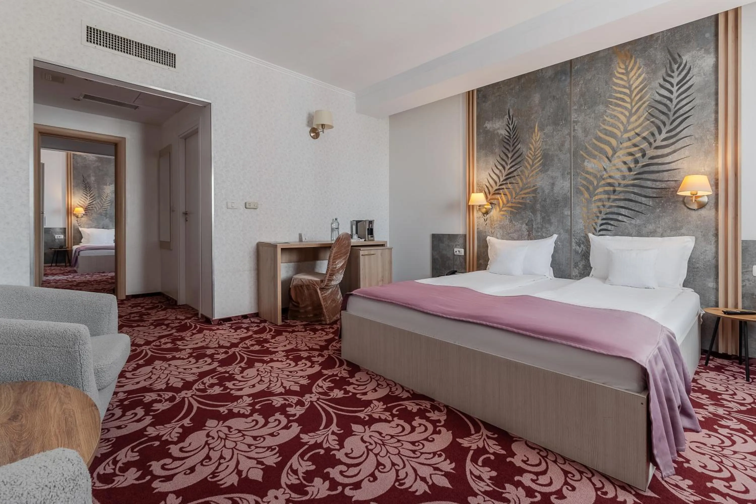 Bed in Hotel Nevis Wellness & SPA