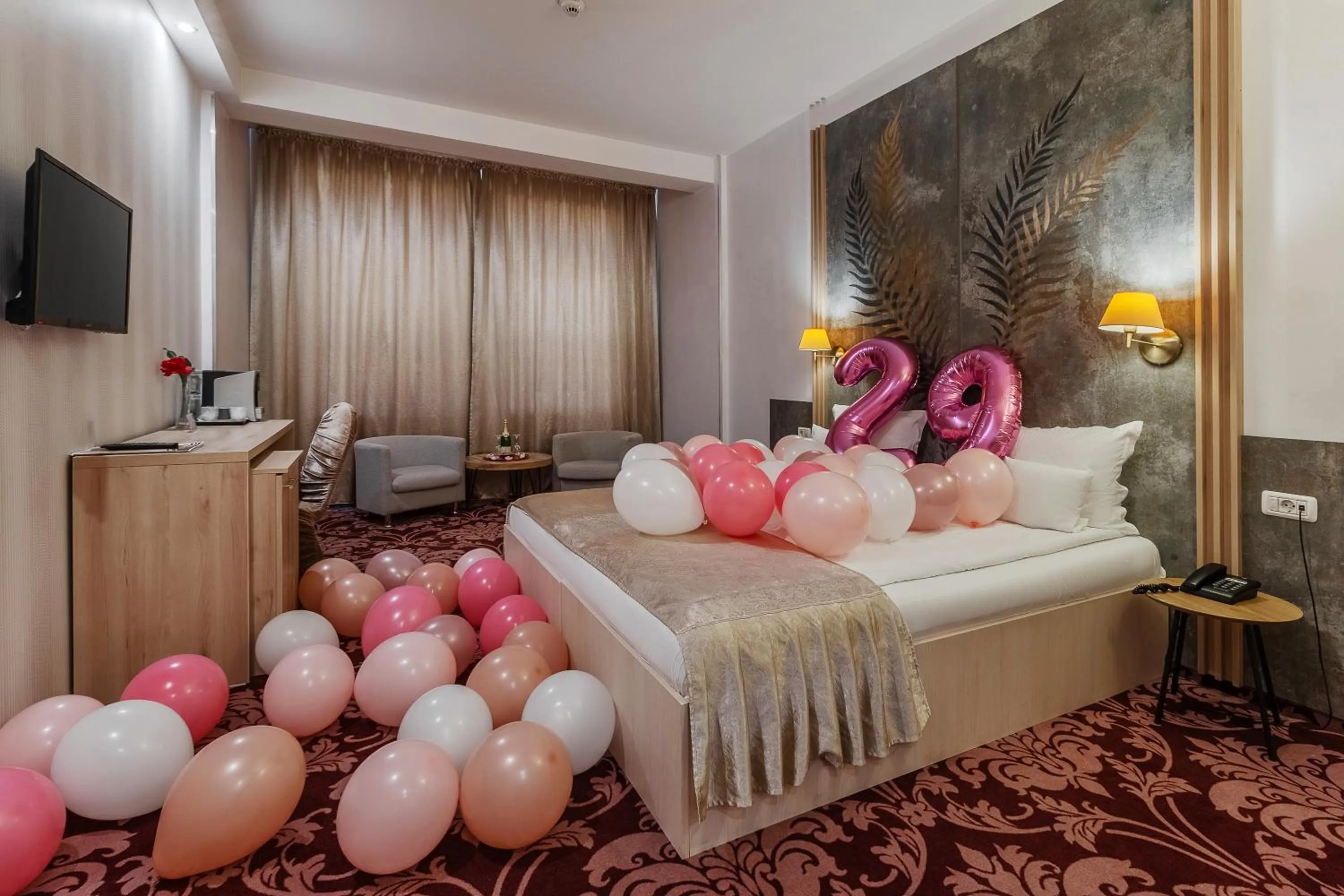 Bed in Hotel Nevis Wellness & SPA