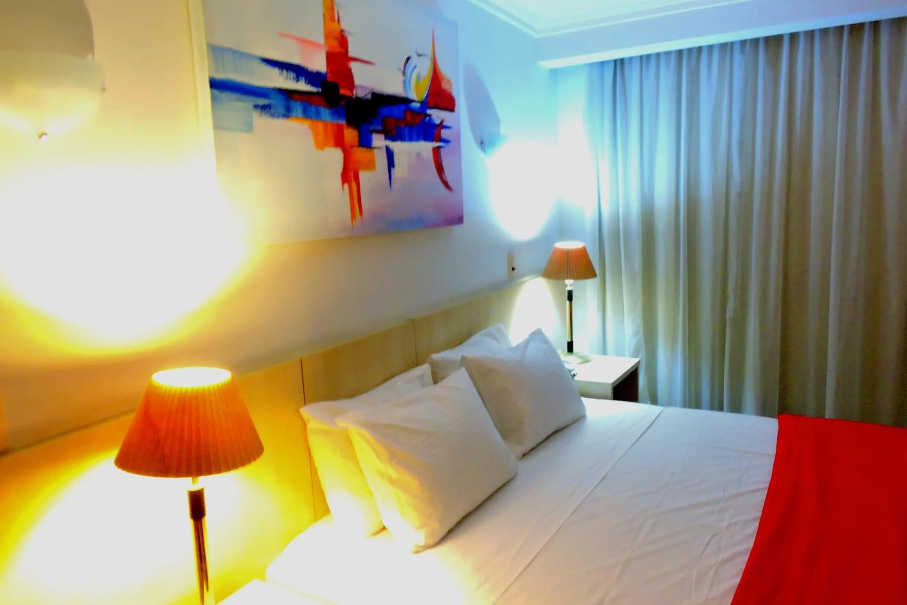 Decorative detail, Bed in Bay Park Hotel Resort