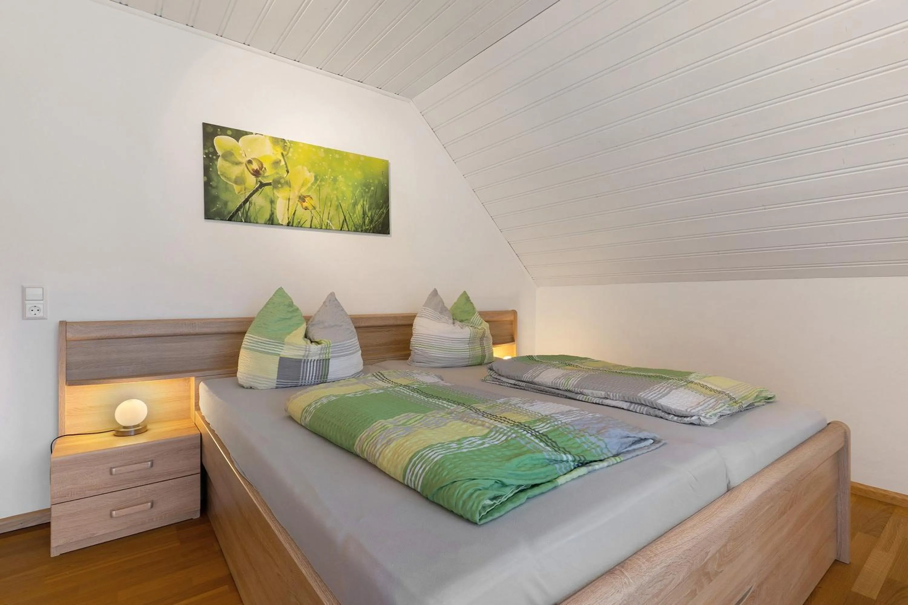 Property building, Bed in Ferienhof Benz