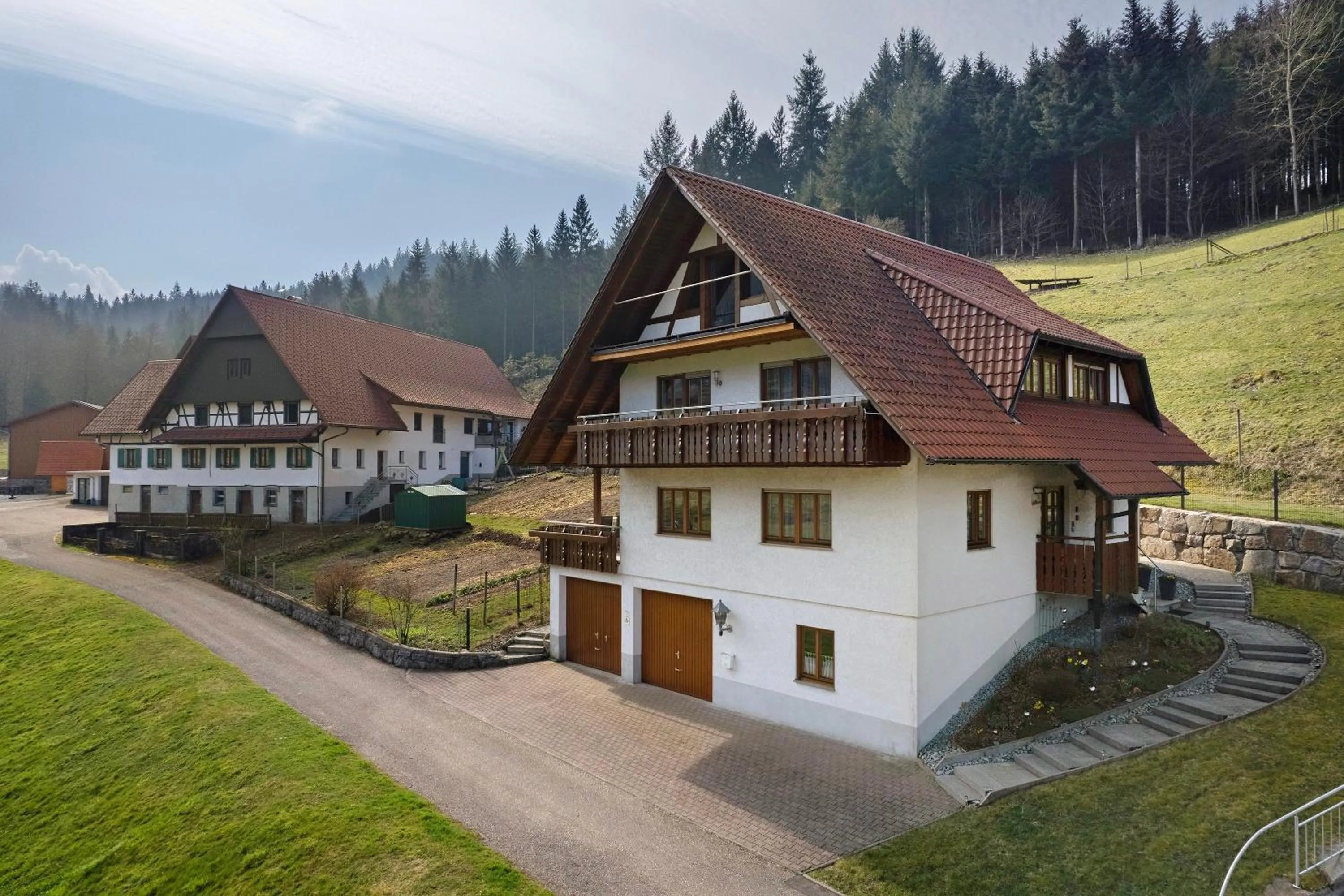 Property building in Ferienhof Benz