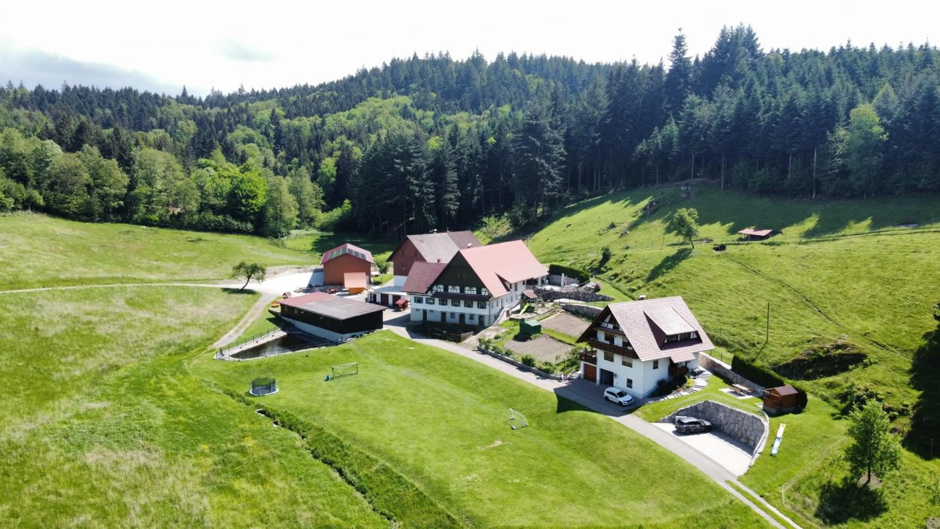 Property building in Ferienhof Benz