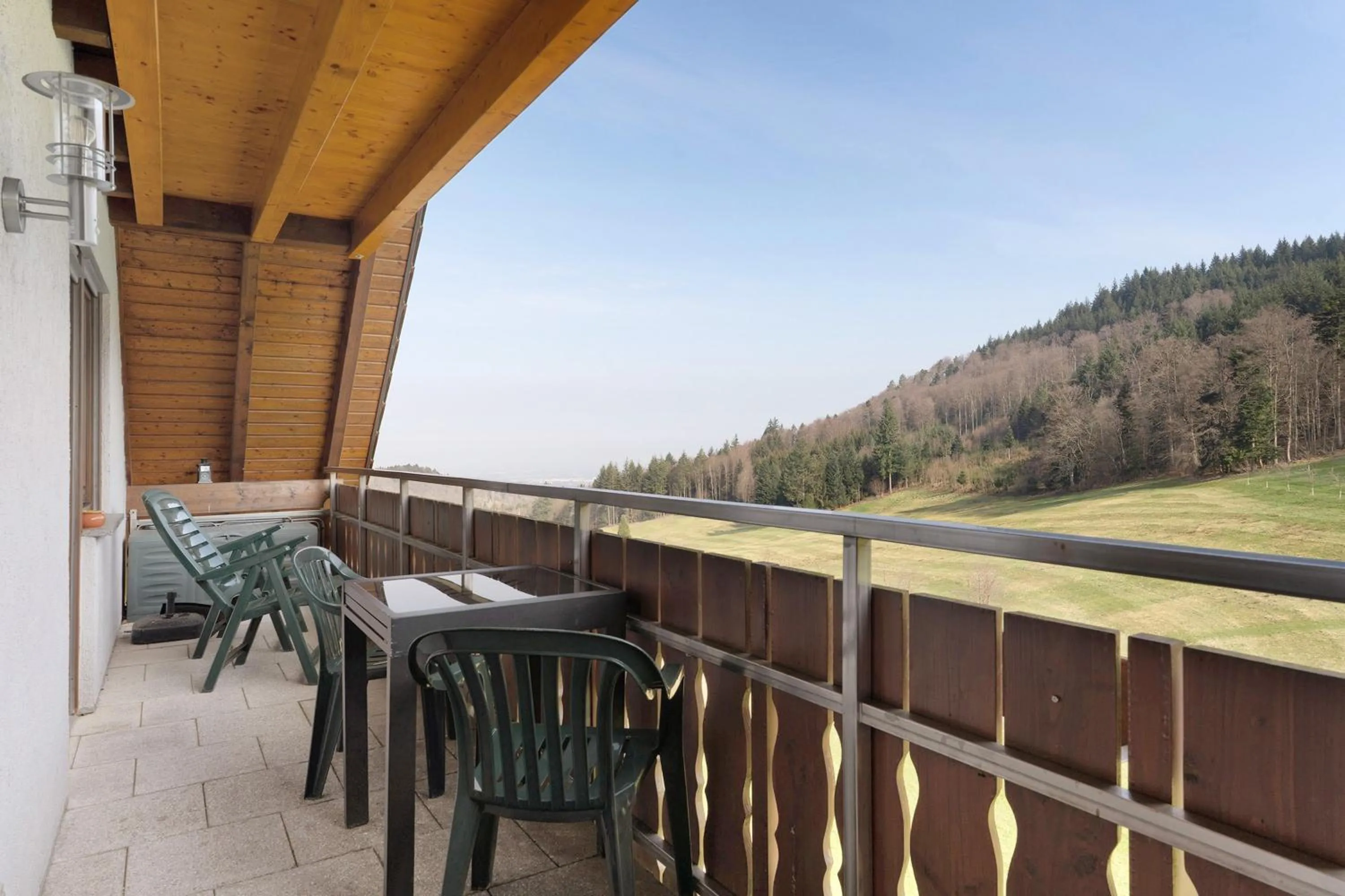 Two-Bedroom Deluxe Apartment with Garden View in Ferienhof Benz