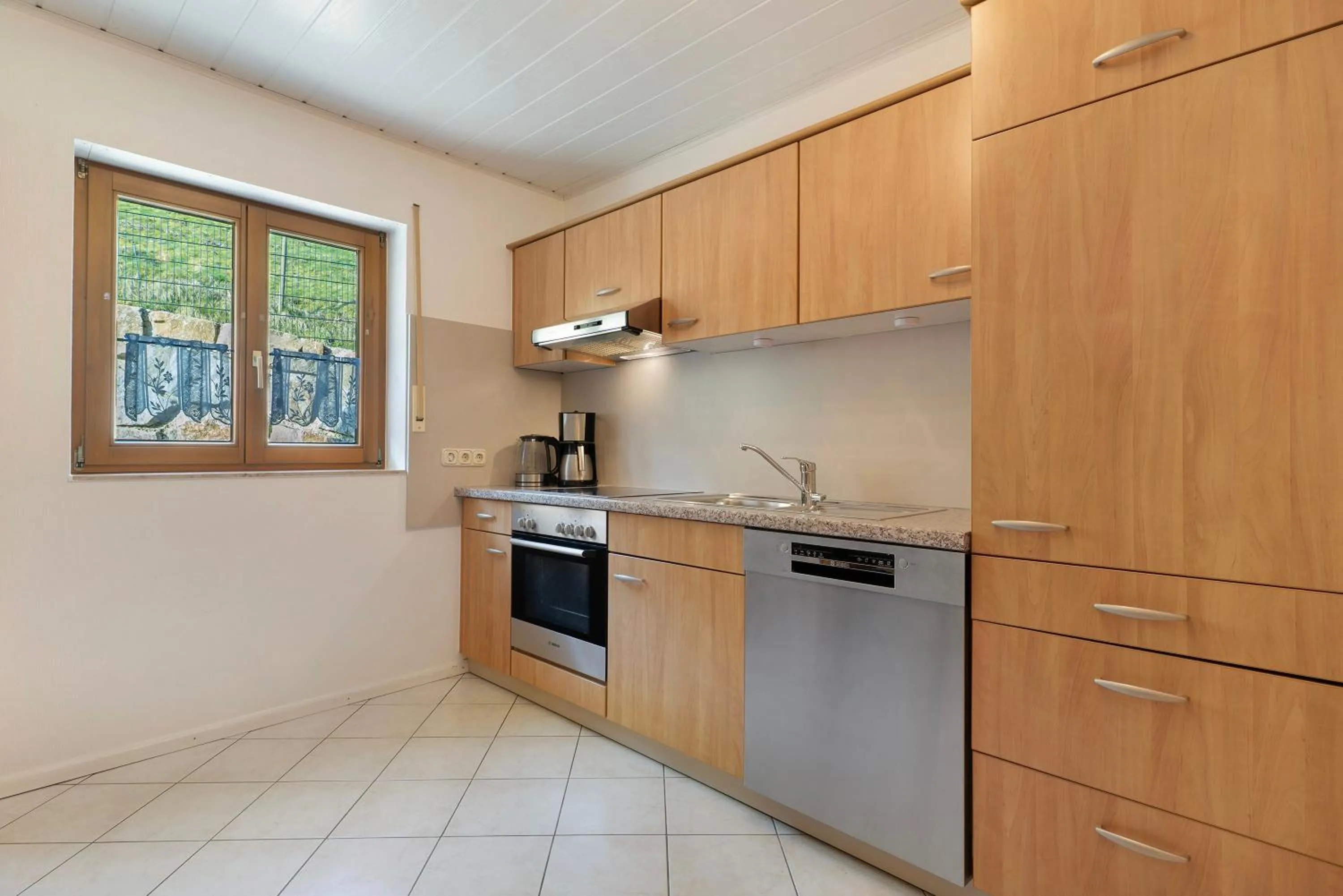 Kitchen or kitchenette in Ferienhof Benz