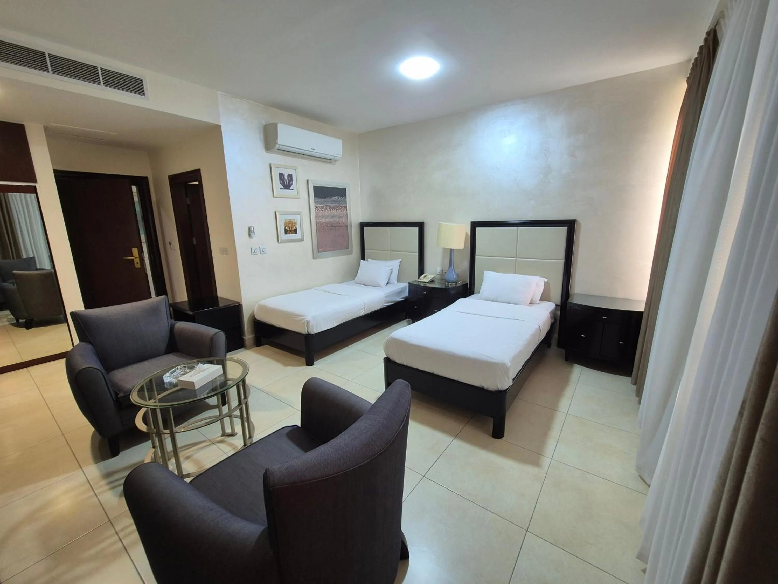 Bed in Le Vendome Hotel