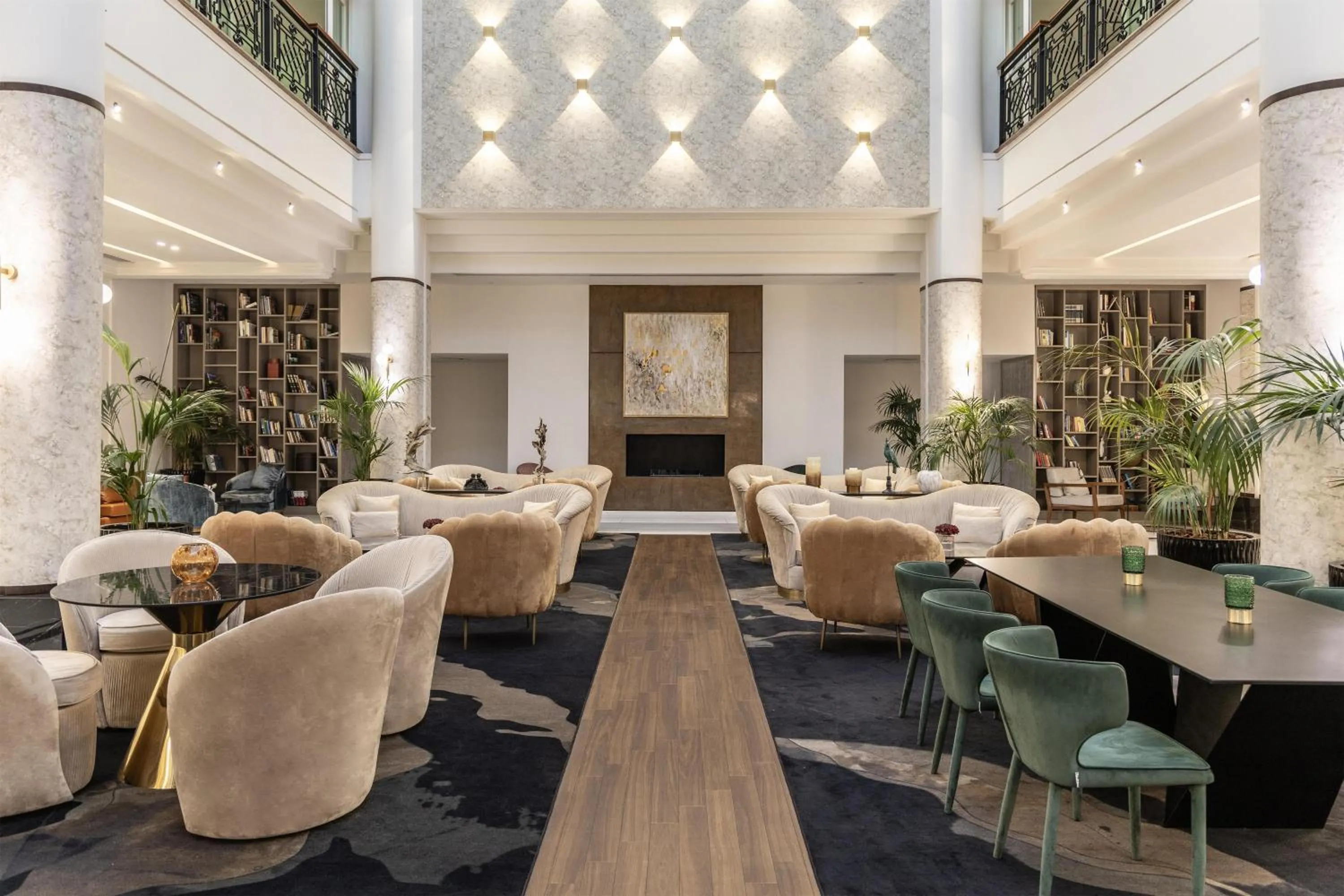 Lobby or reception in Hilton Nicosia