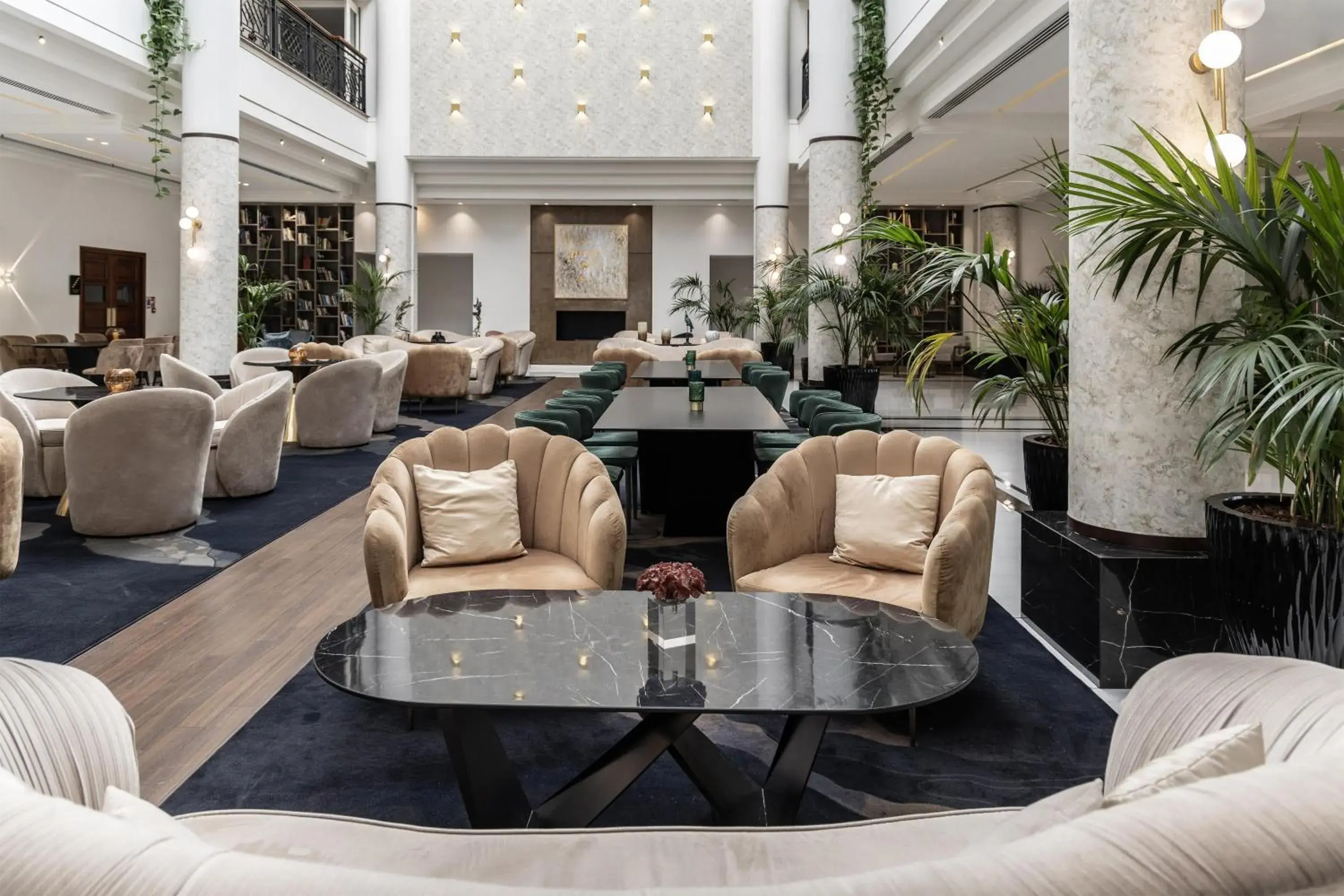 Lobby or reception in Hilton Nicosia Lobby or reception in Hilton Nicosia