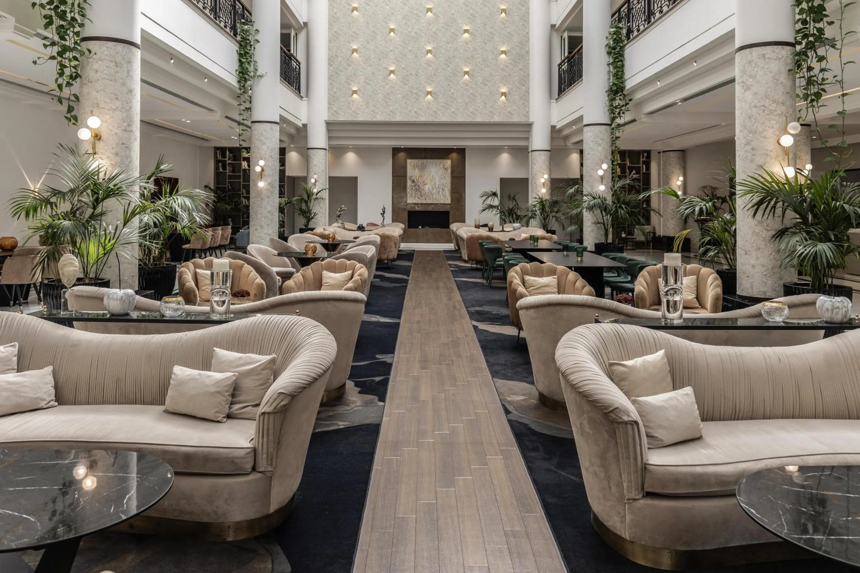 Lobby or reception in Hilton Nicosia