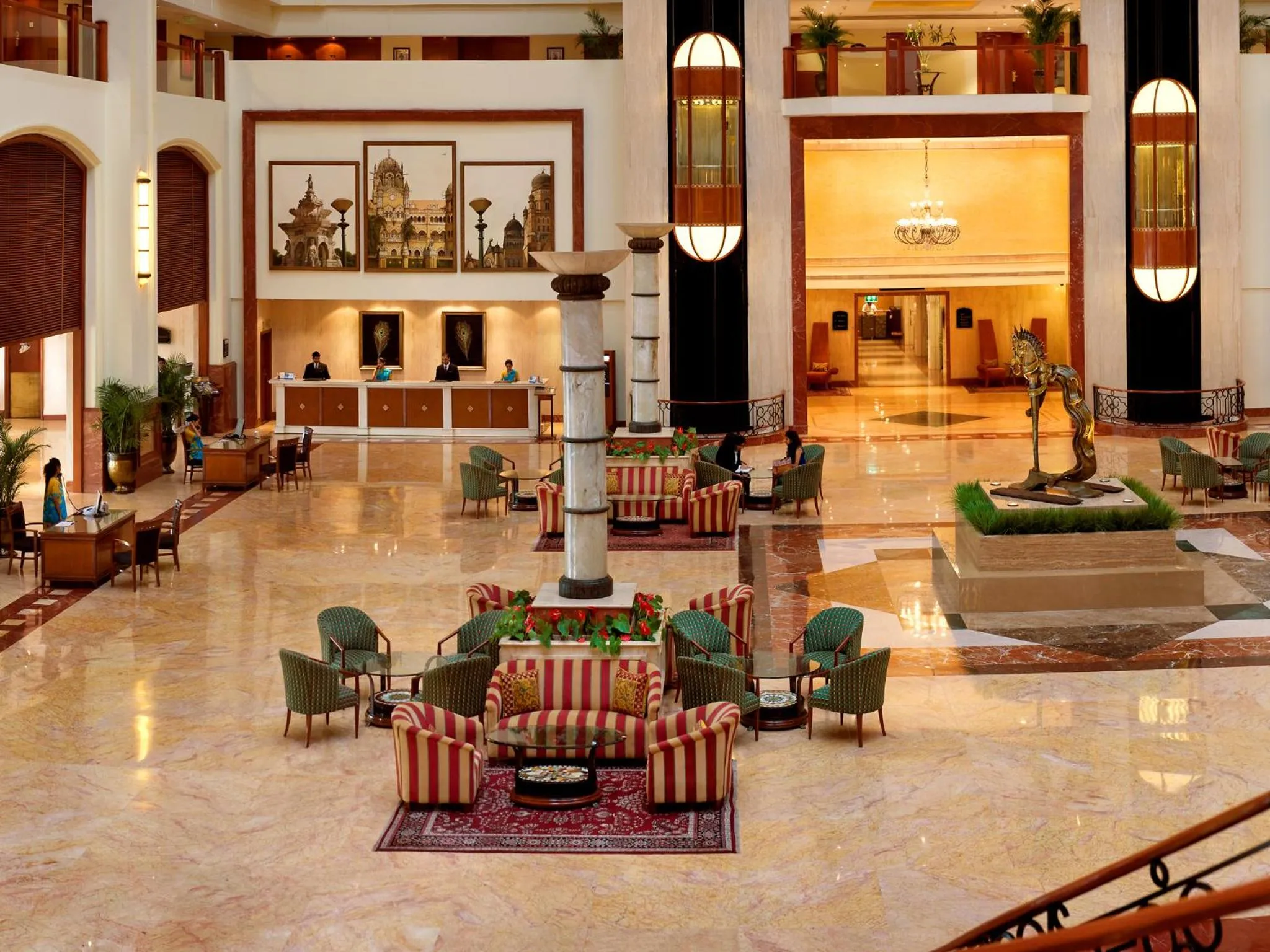 Lobby or reception in The Lalit Mumbai