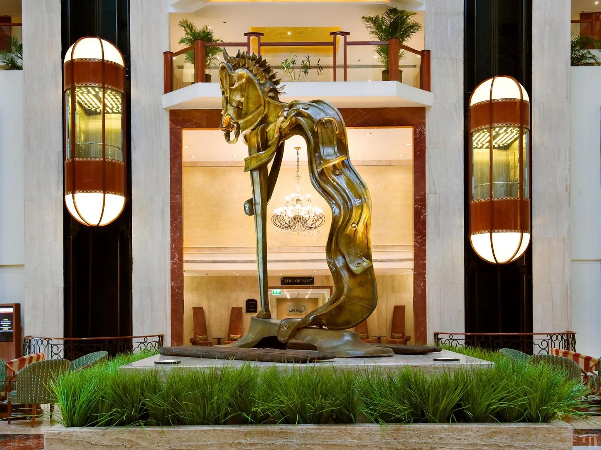 Lobby or reception in The Lalit Mumbai