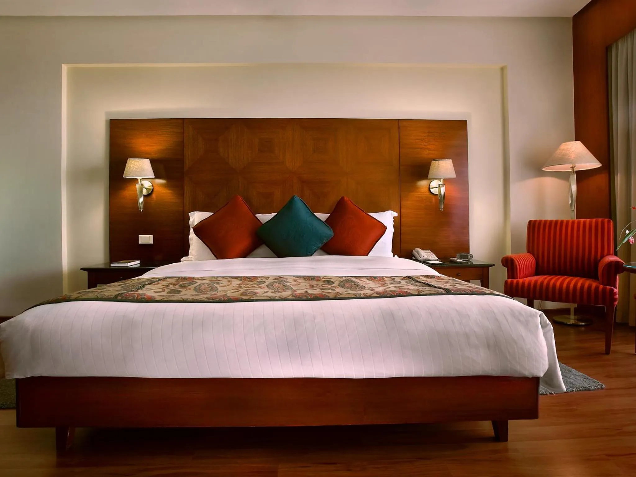 Bed in The Lalit Mumbai