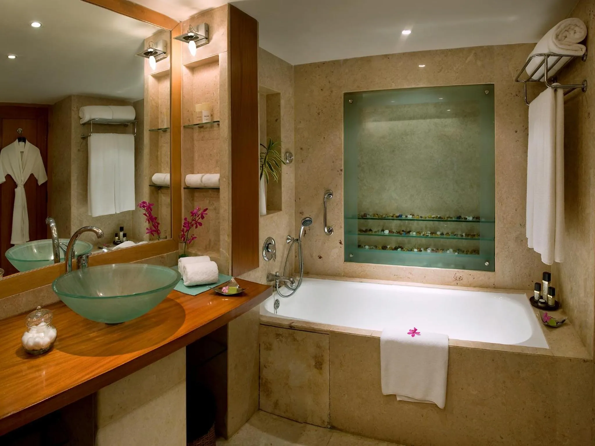 Bathroom in The Lalit Mumbai