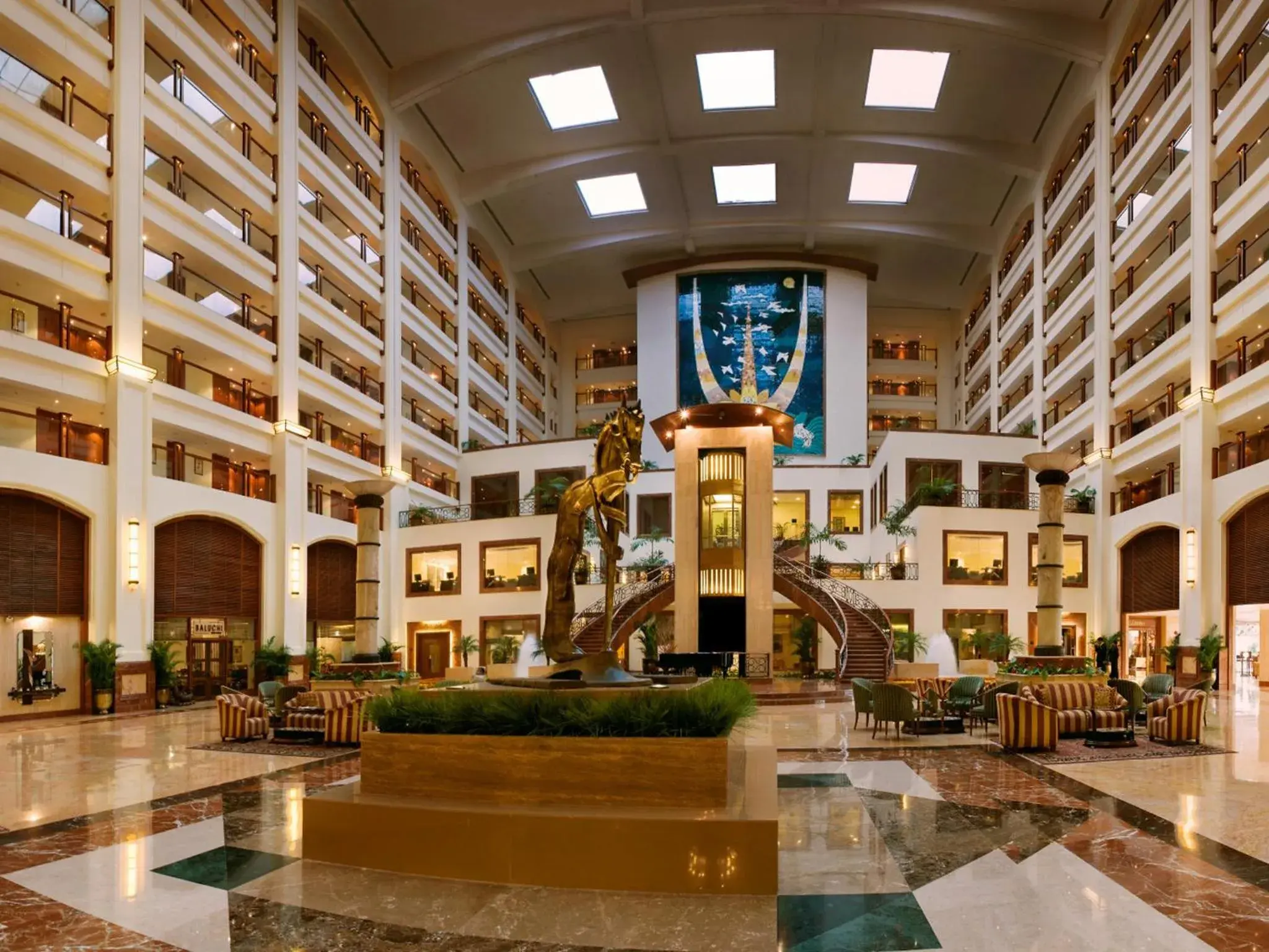 Lobby or reception in The Lalit Mumbai Lobby or reception in The Lalit Mumbai