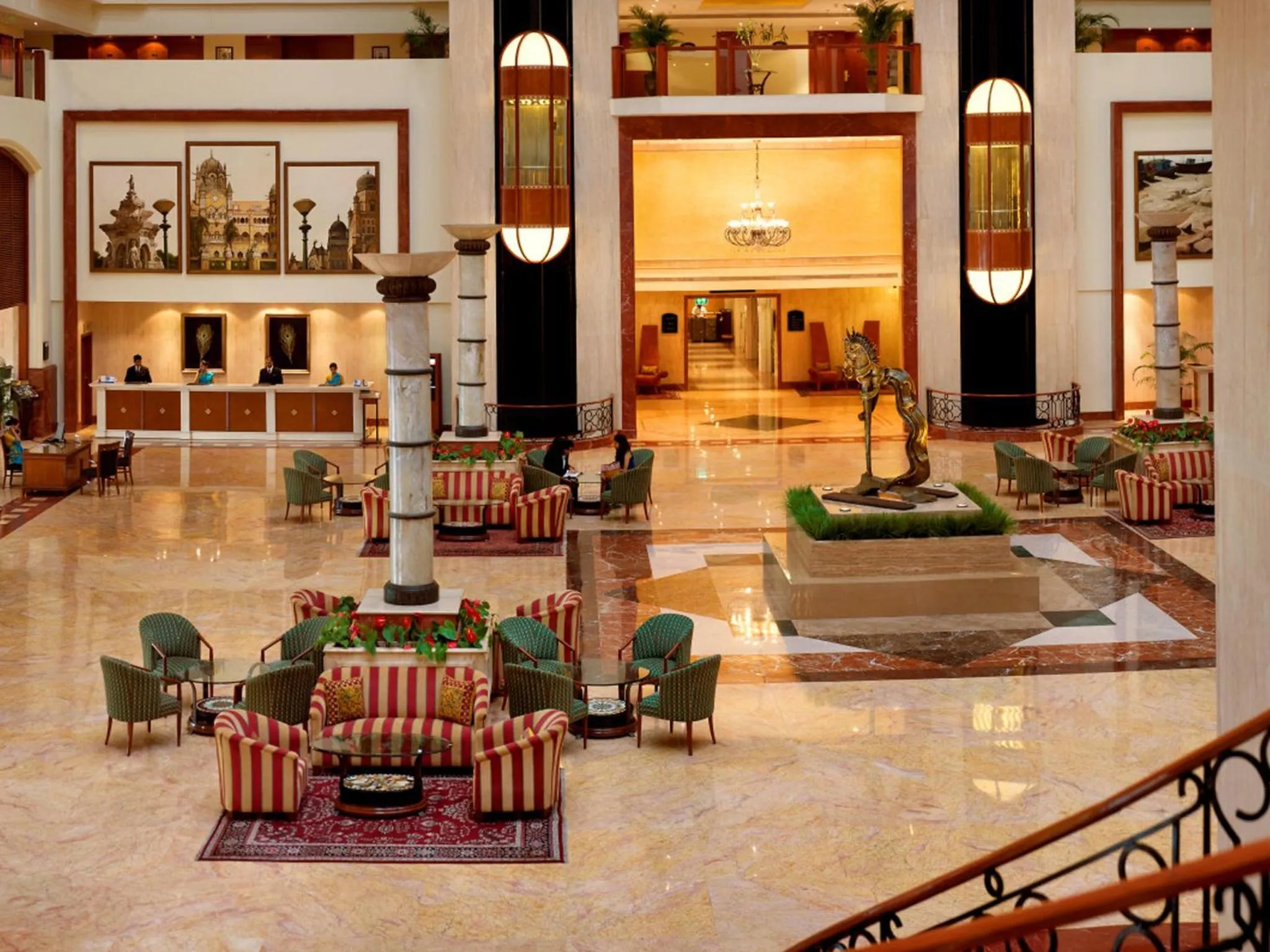 Lobby or reception in The Lalit Mumbai