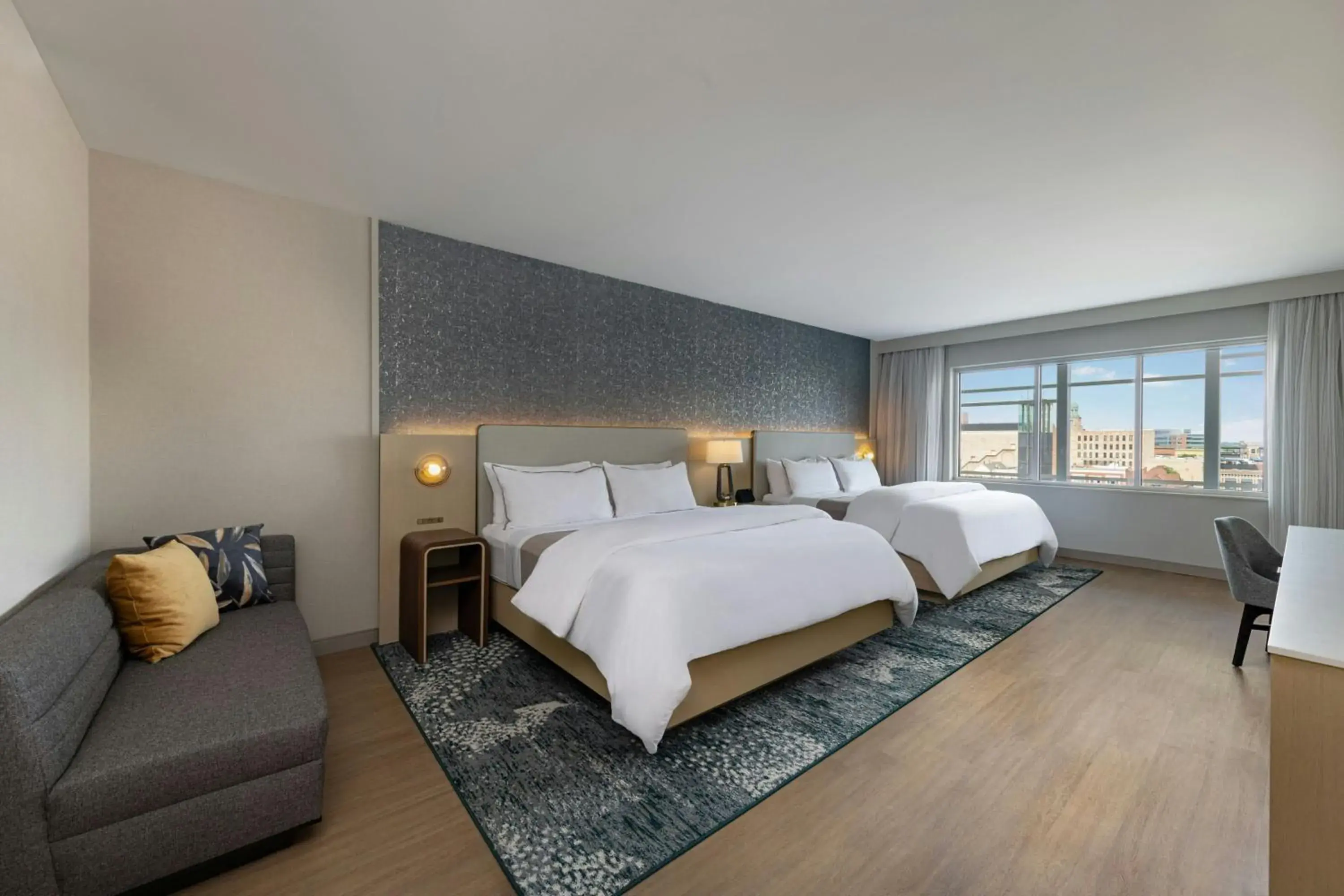 Queen Room with City View in The Westin Buffalo Queen Room with City View in The Westin Buffalo