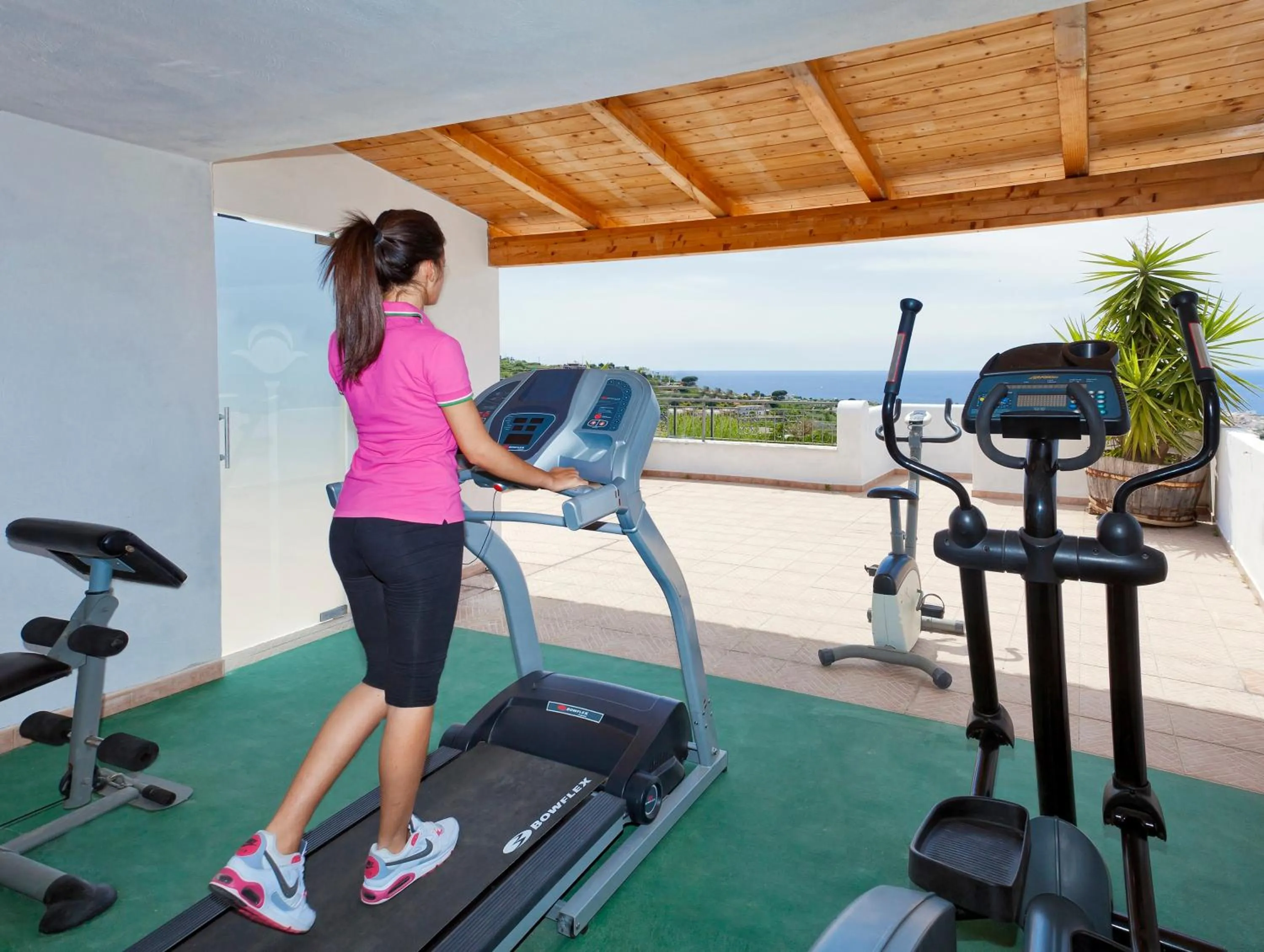 Fitness centre/facilities in Parco Residence La Rosa