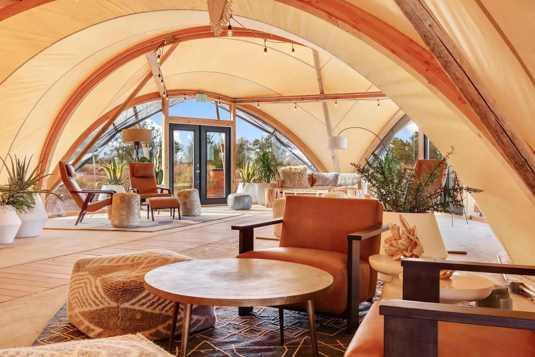 Lobby or reception in Under Canvas Grand Canyon