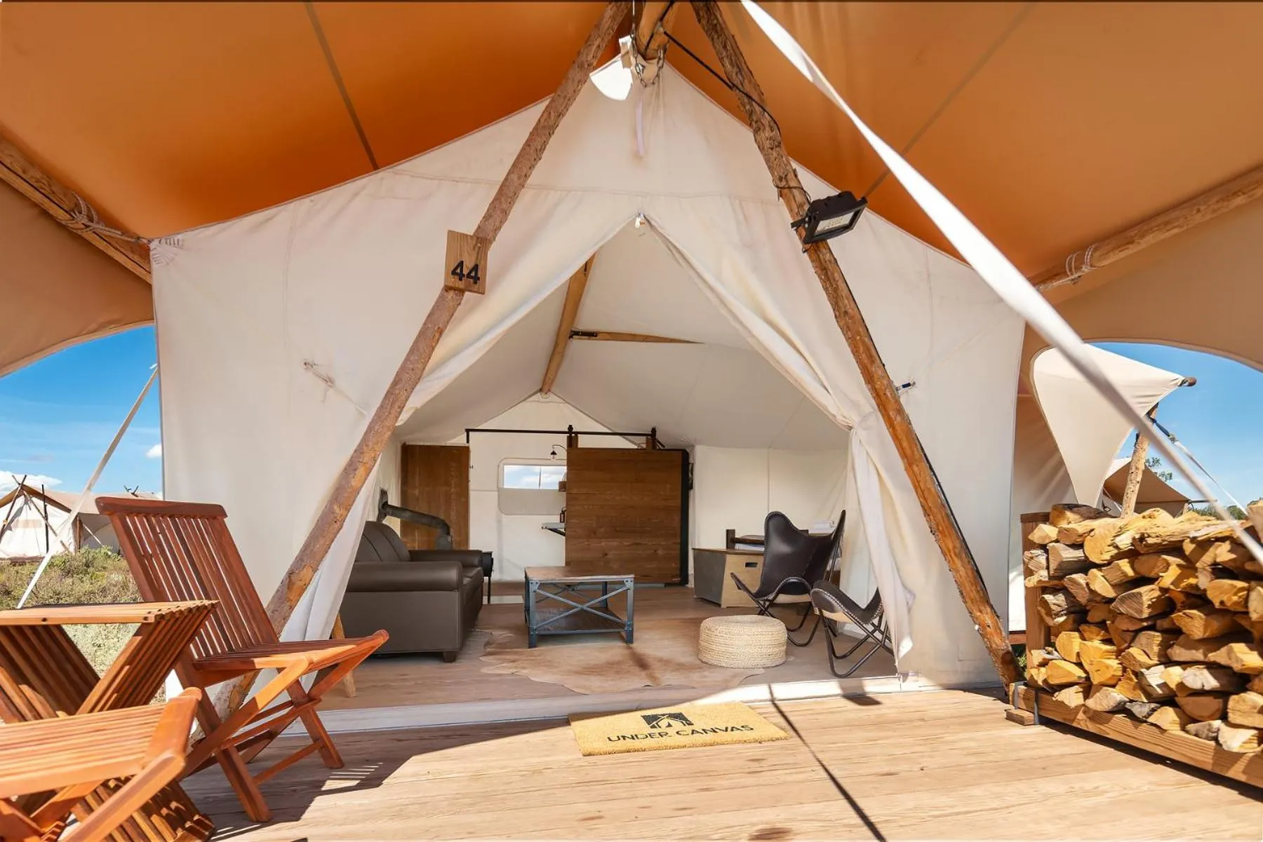 View (from property/room) in Under Canvas Grand Canyon