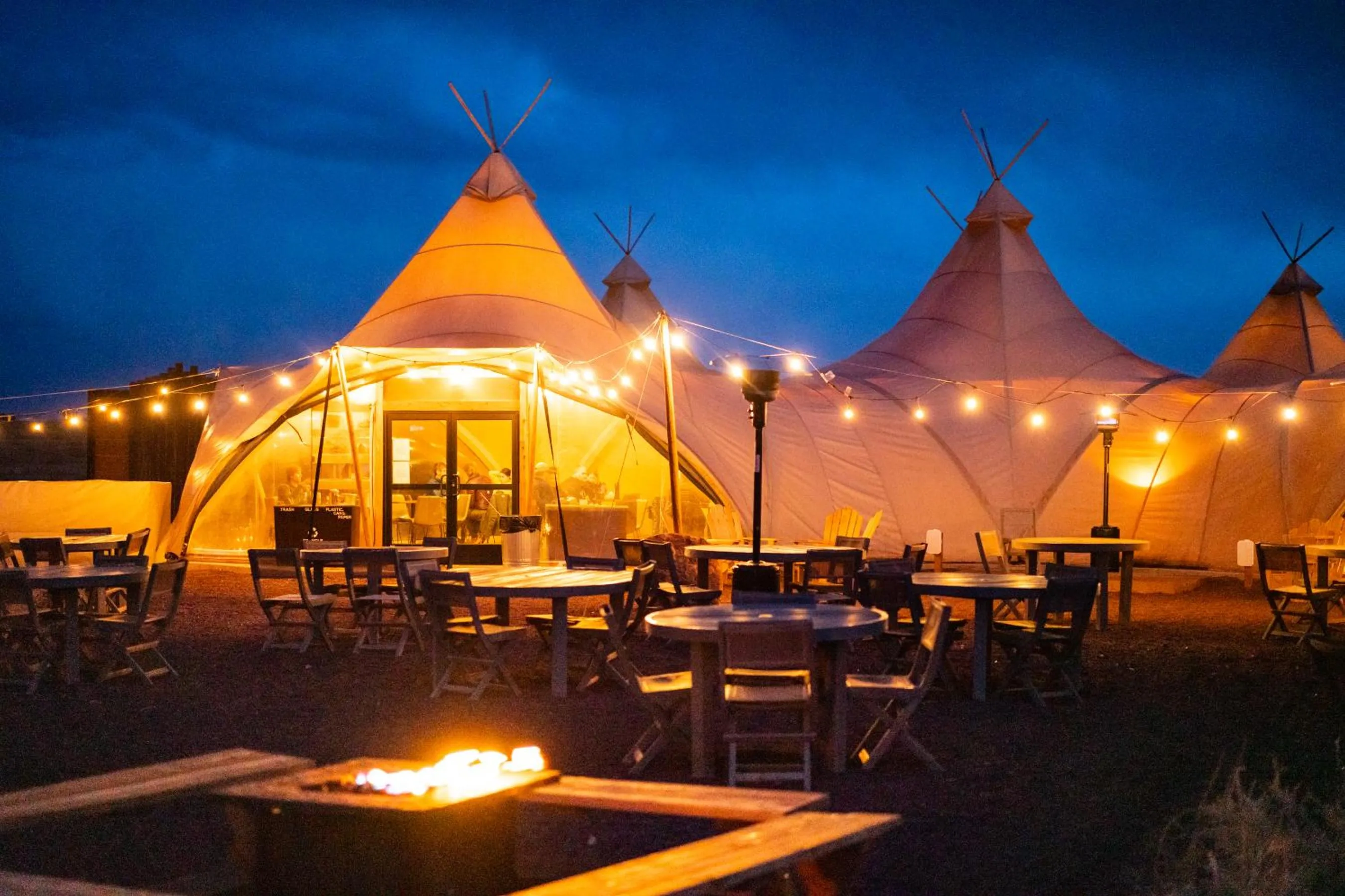 Restaurant/places to eat in Under Canvas Grand Canyon