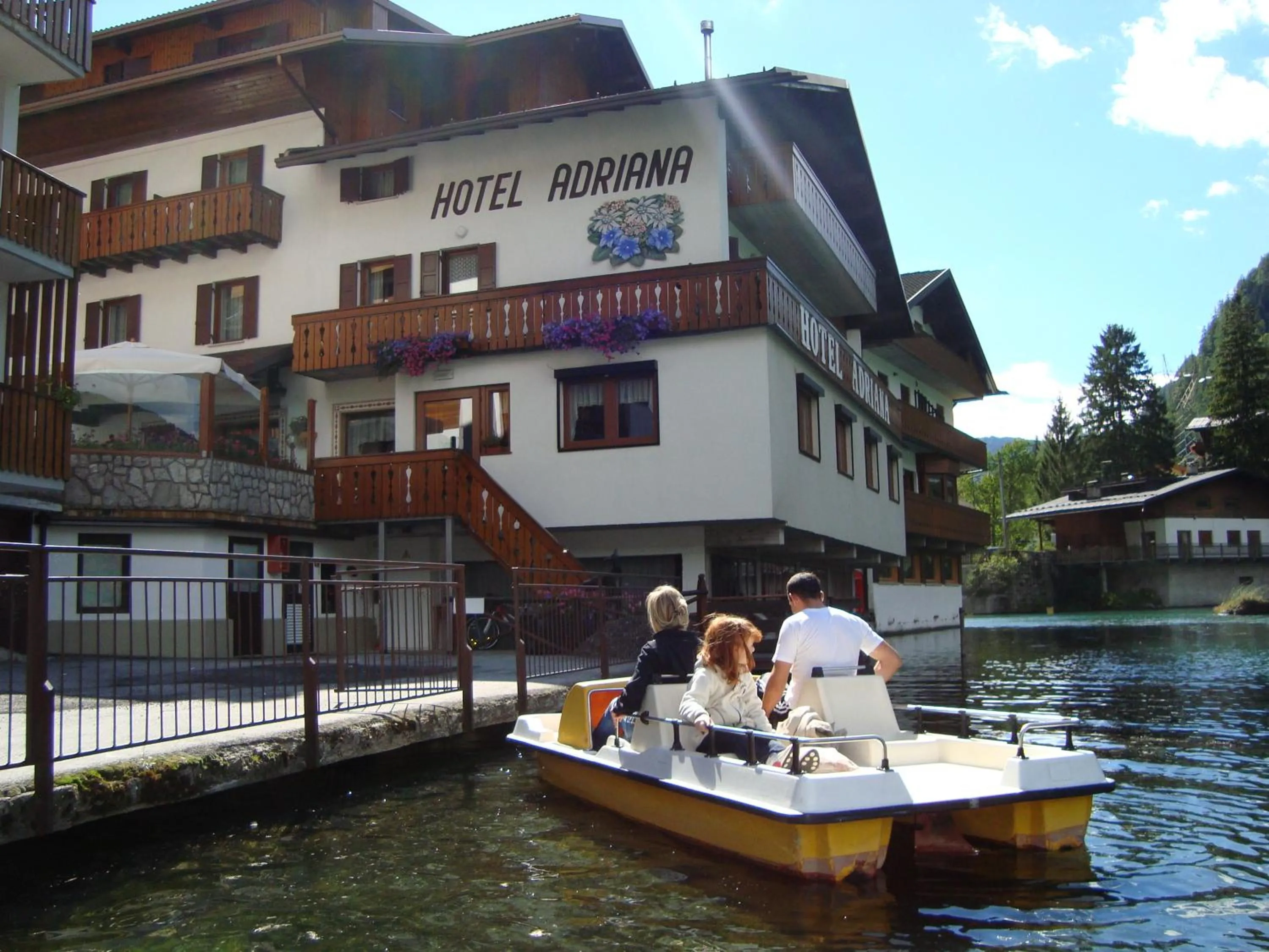 Property building in Hotel Adriana