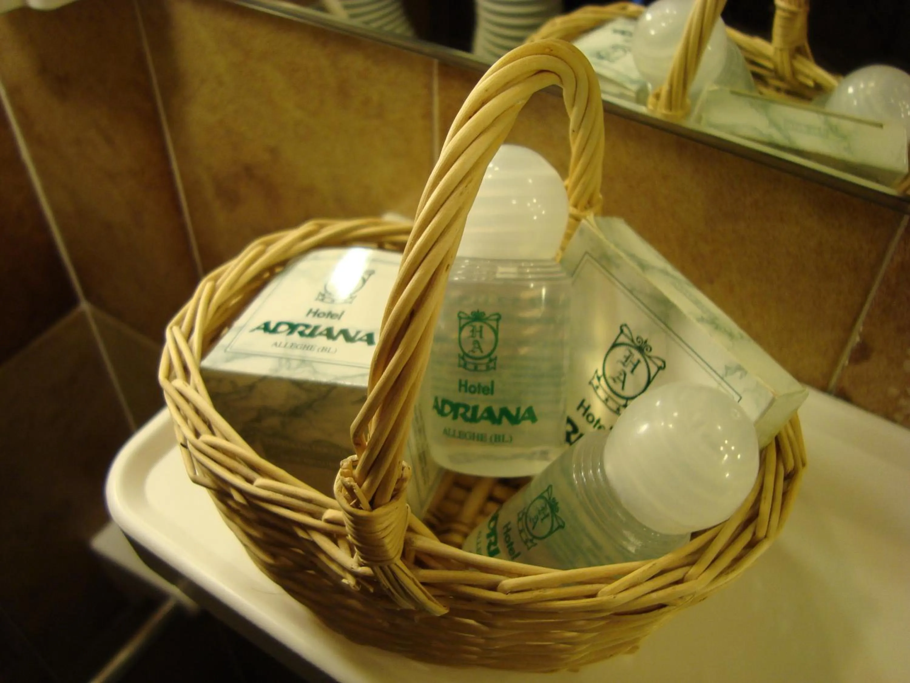 Bathroom in Hotel Adriana