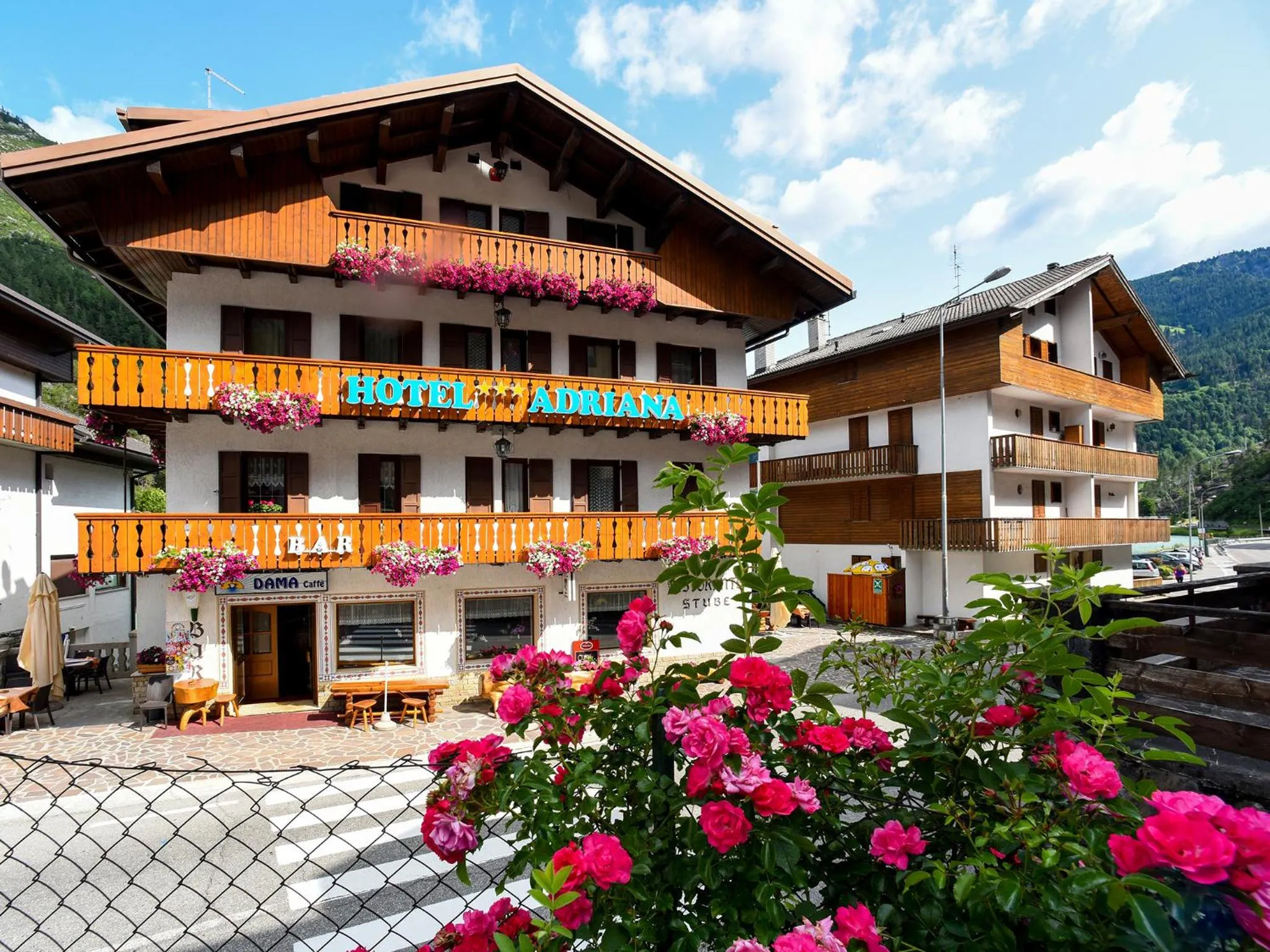 Property building in Hotel Adriana