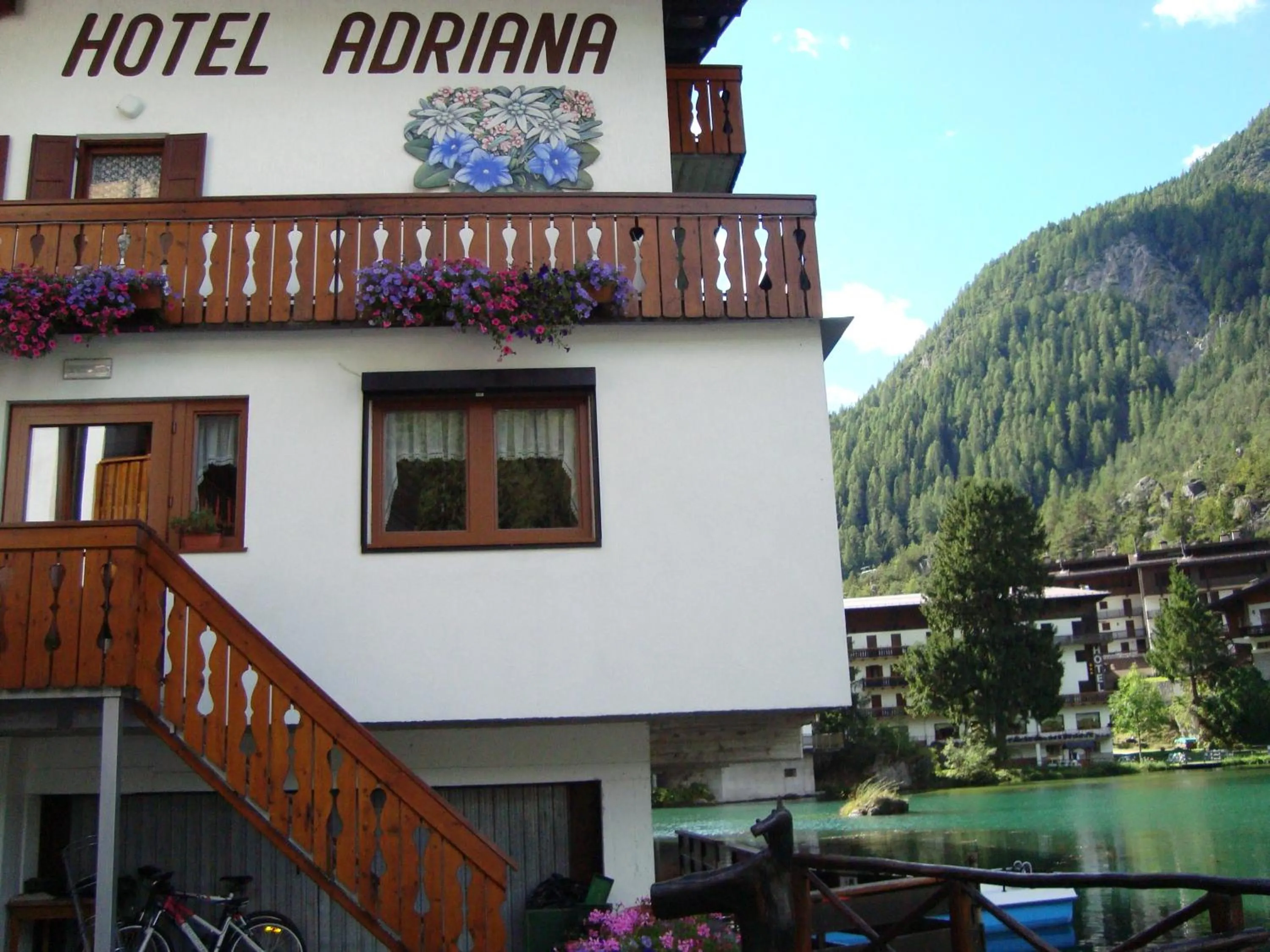 Property building in Hotel Adriana