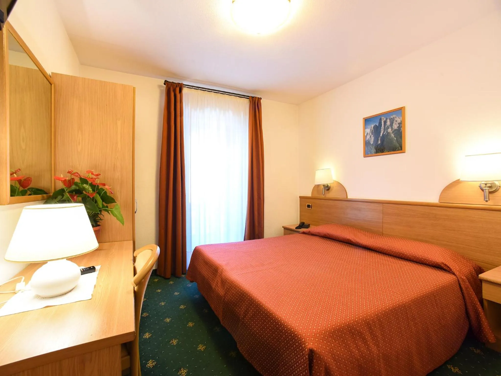 Bed in Hotel Adriana