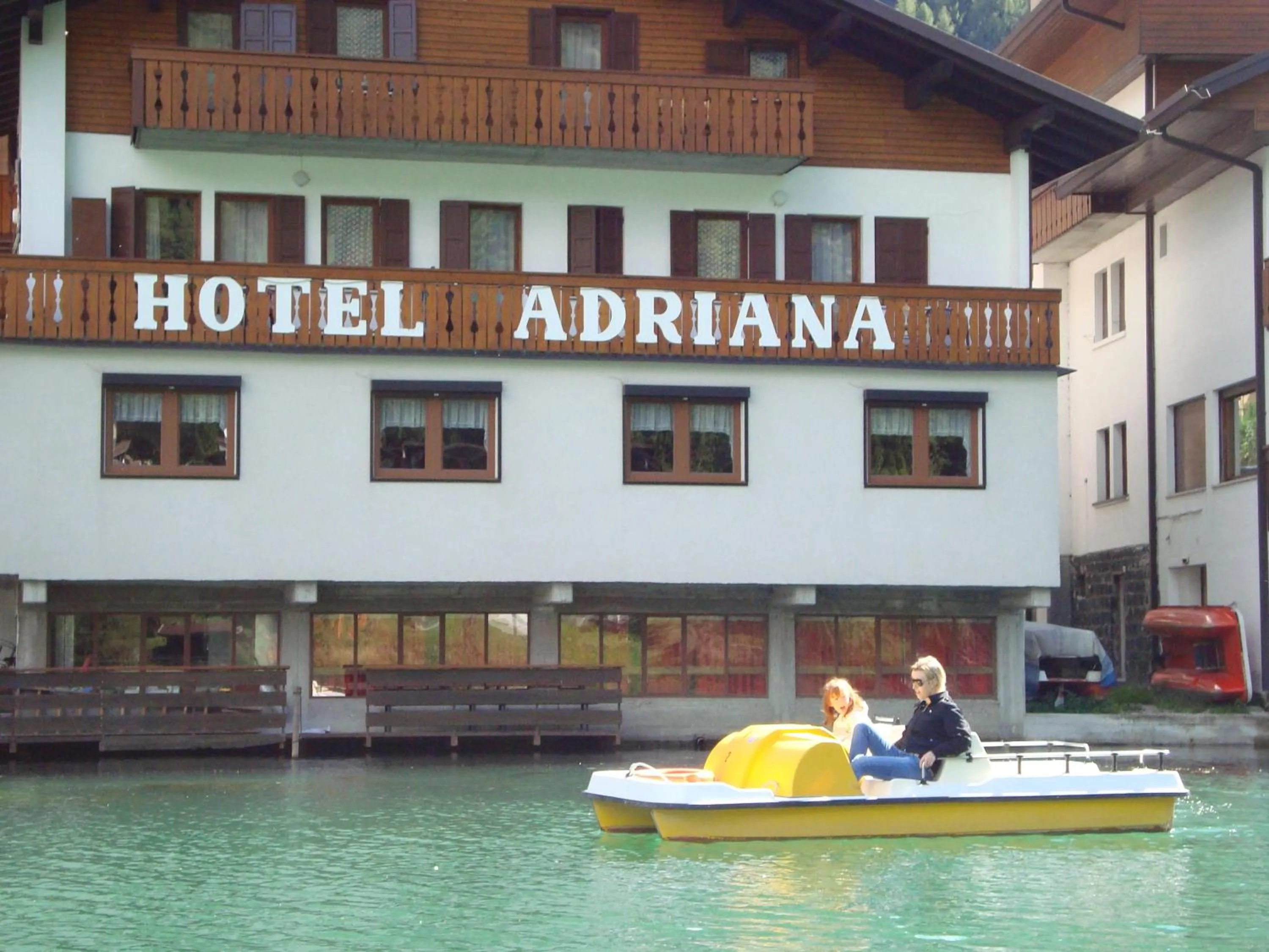 Property building in Hotel Adriana