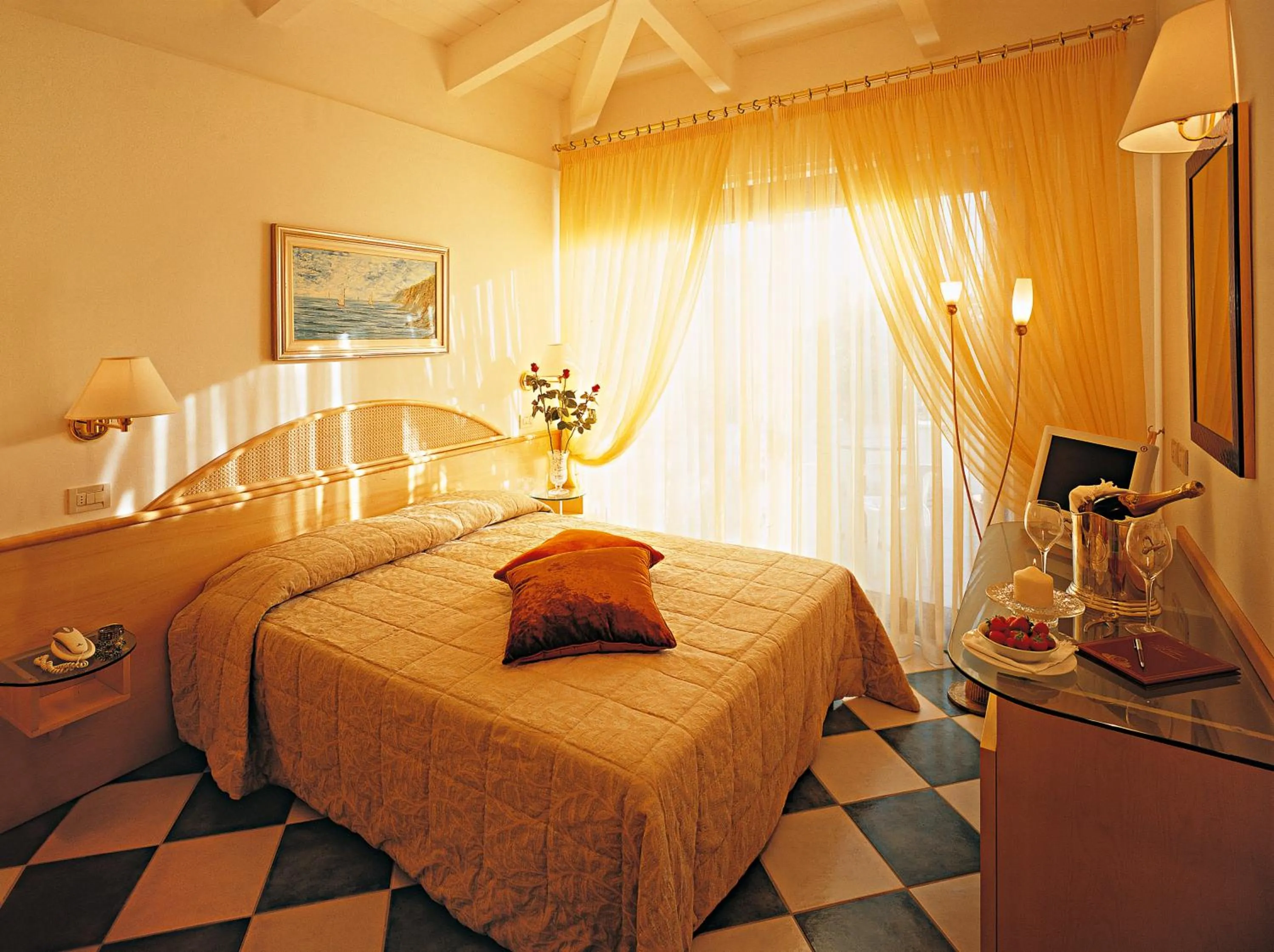 Bed in Hotel Posillipo