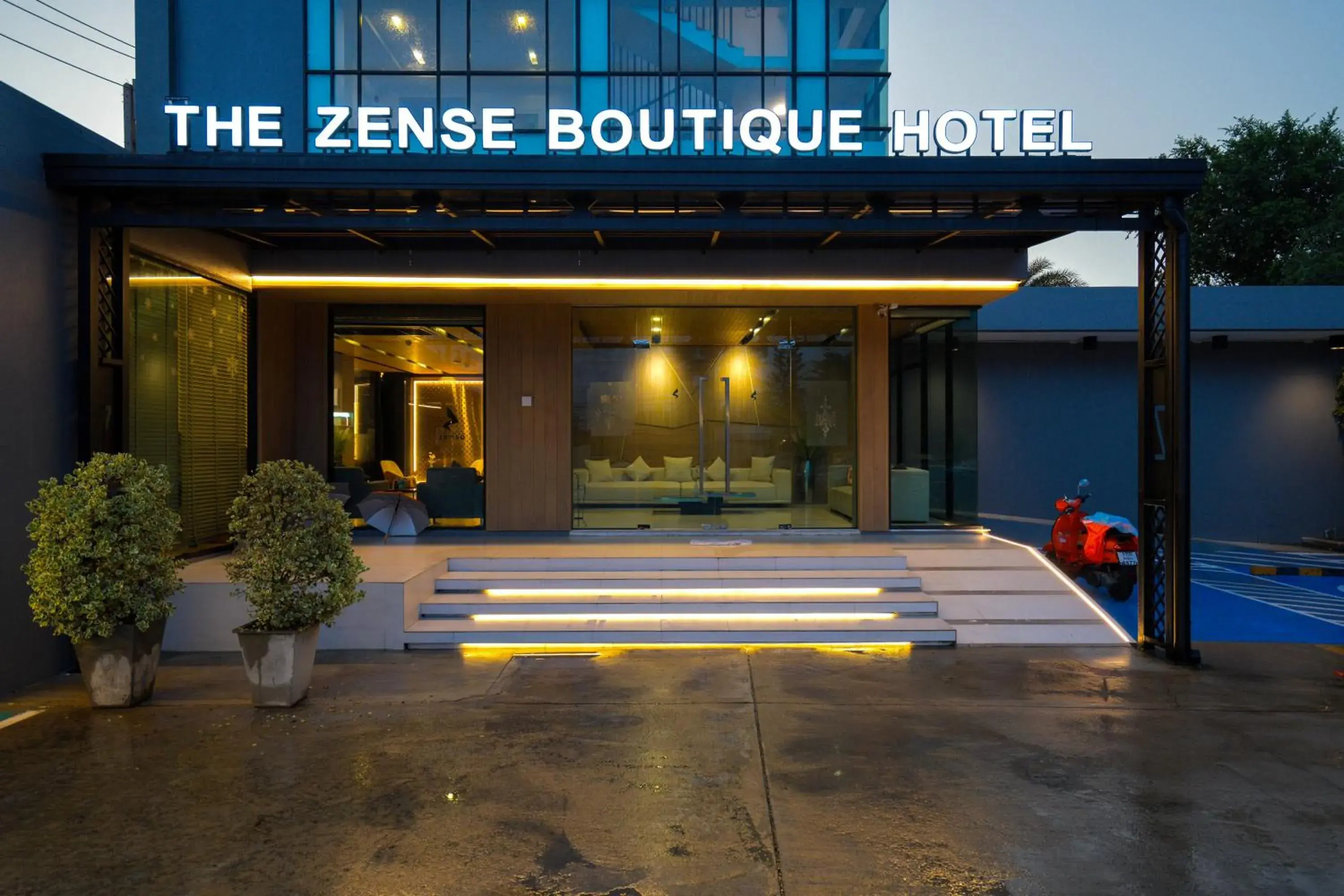 Property building in The Zense Boutique Hotel Property building in The Zense Boutique Hotel