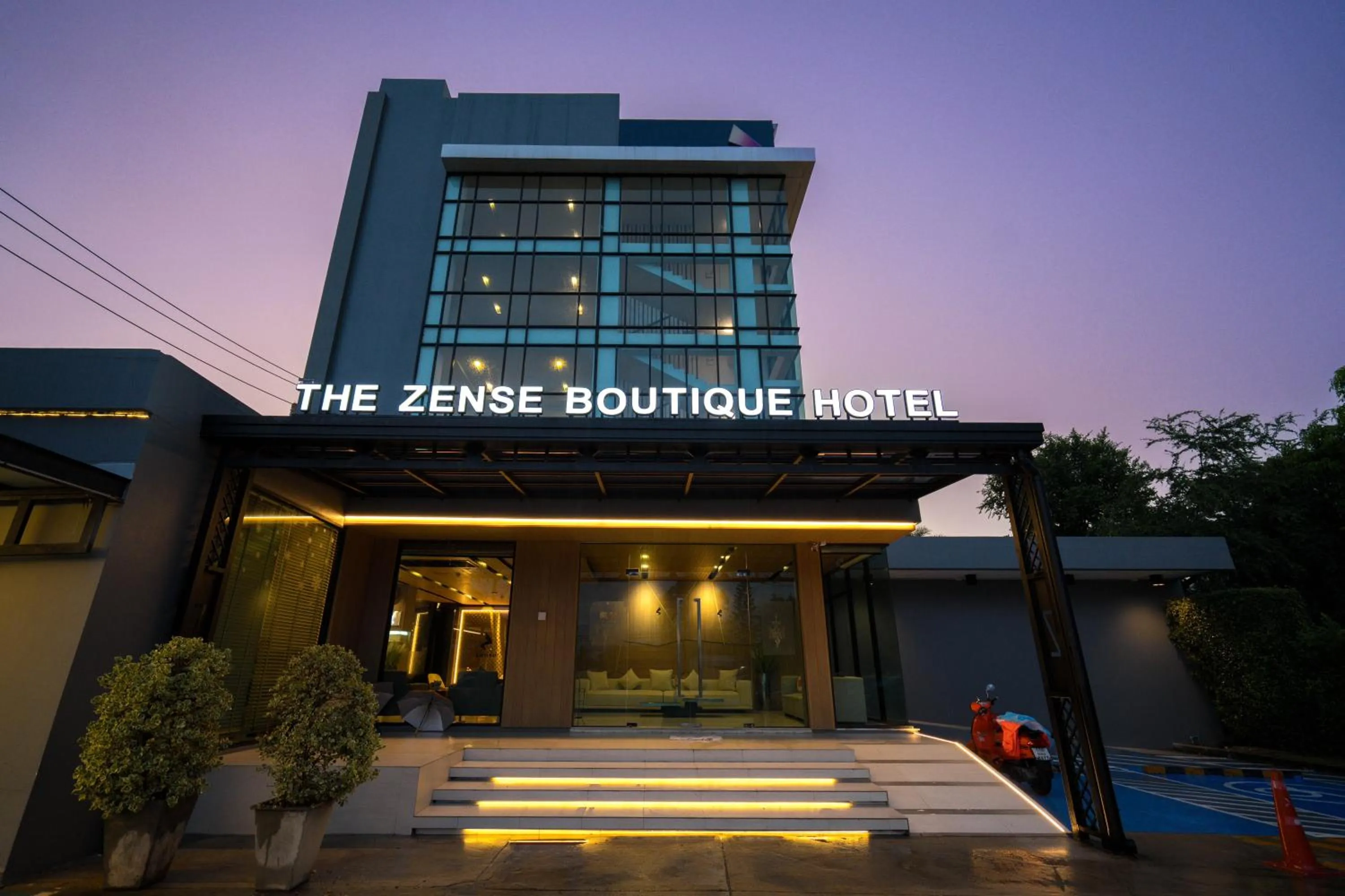 Property building in The Zense Boutique Hotel