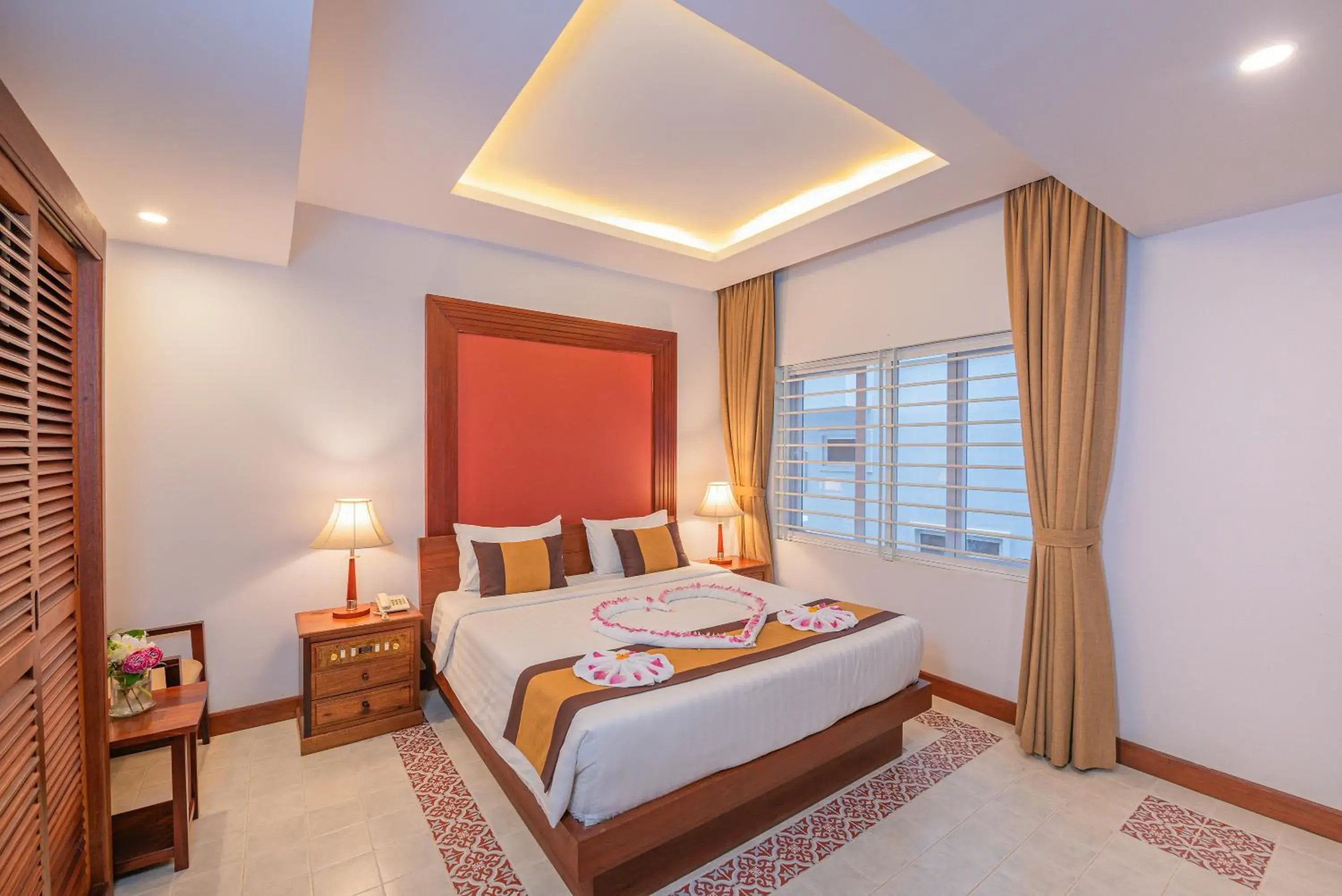 Bedroom, Bed in Shadow Angkor Residence Bedroom, Bed in Shadow Angkor Residence