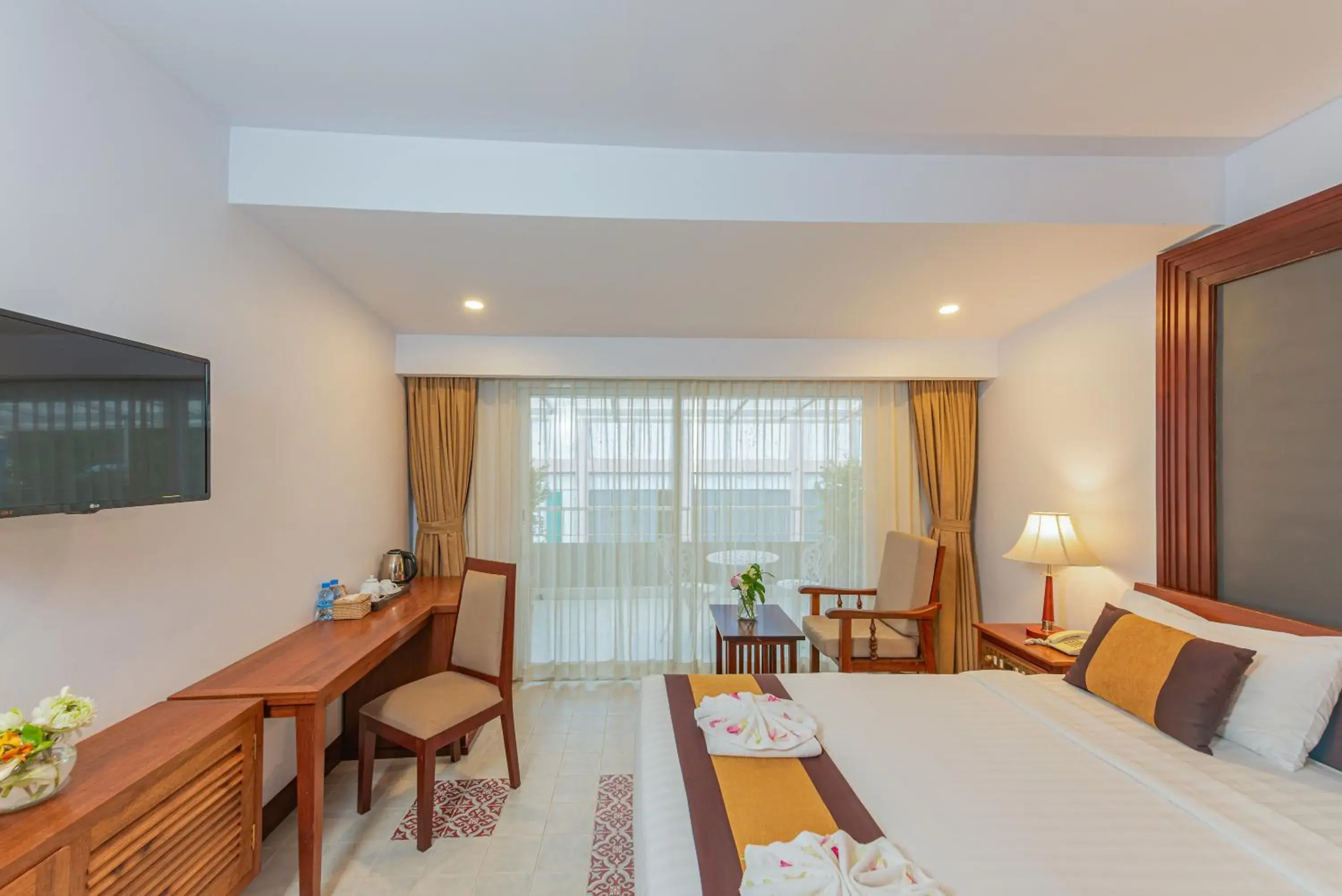 Bedroom, Bed in Shadow Angkor Residence Bedroom, Bed in Shadow Angkor Residence