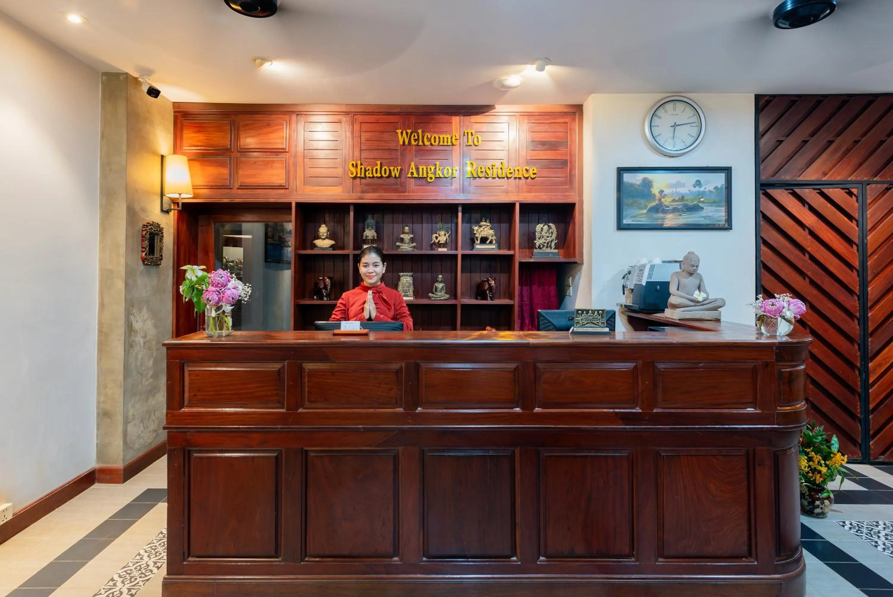 Lobby or reception in Shadow Angkor Residence