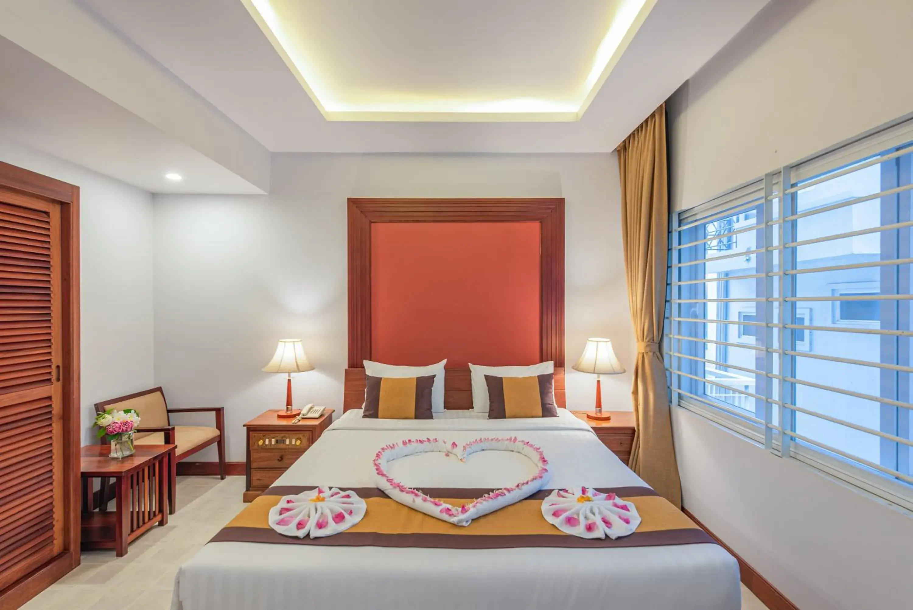 Bedroom, Bed in Shadow Angkor Residence Bedroom, Bed in Shadow Angkor Residence