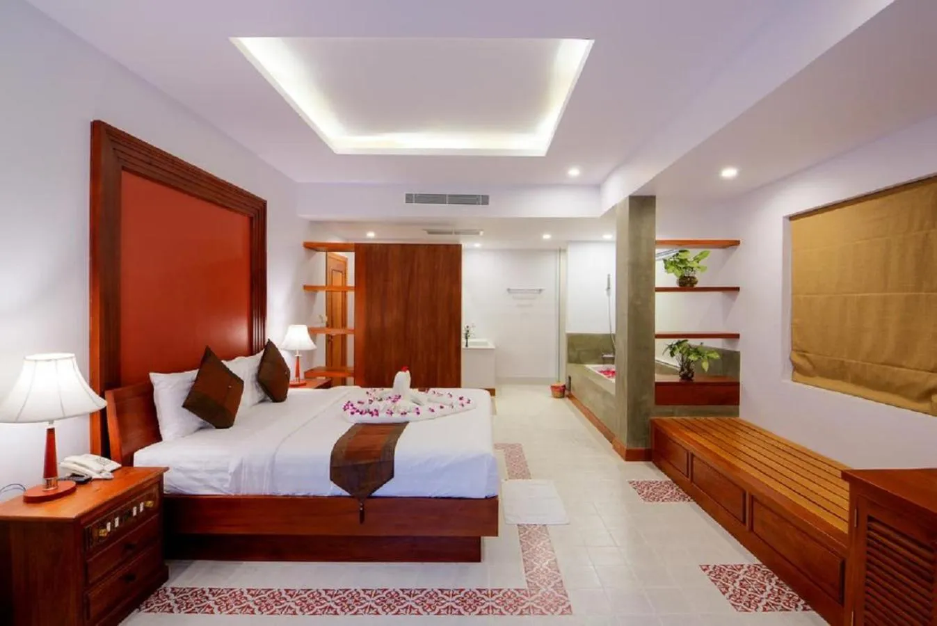 Bedroom, Bed in Shadow Angkor Residence